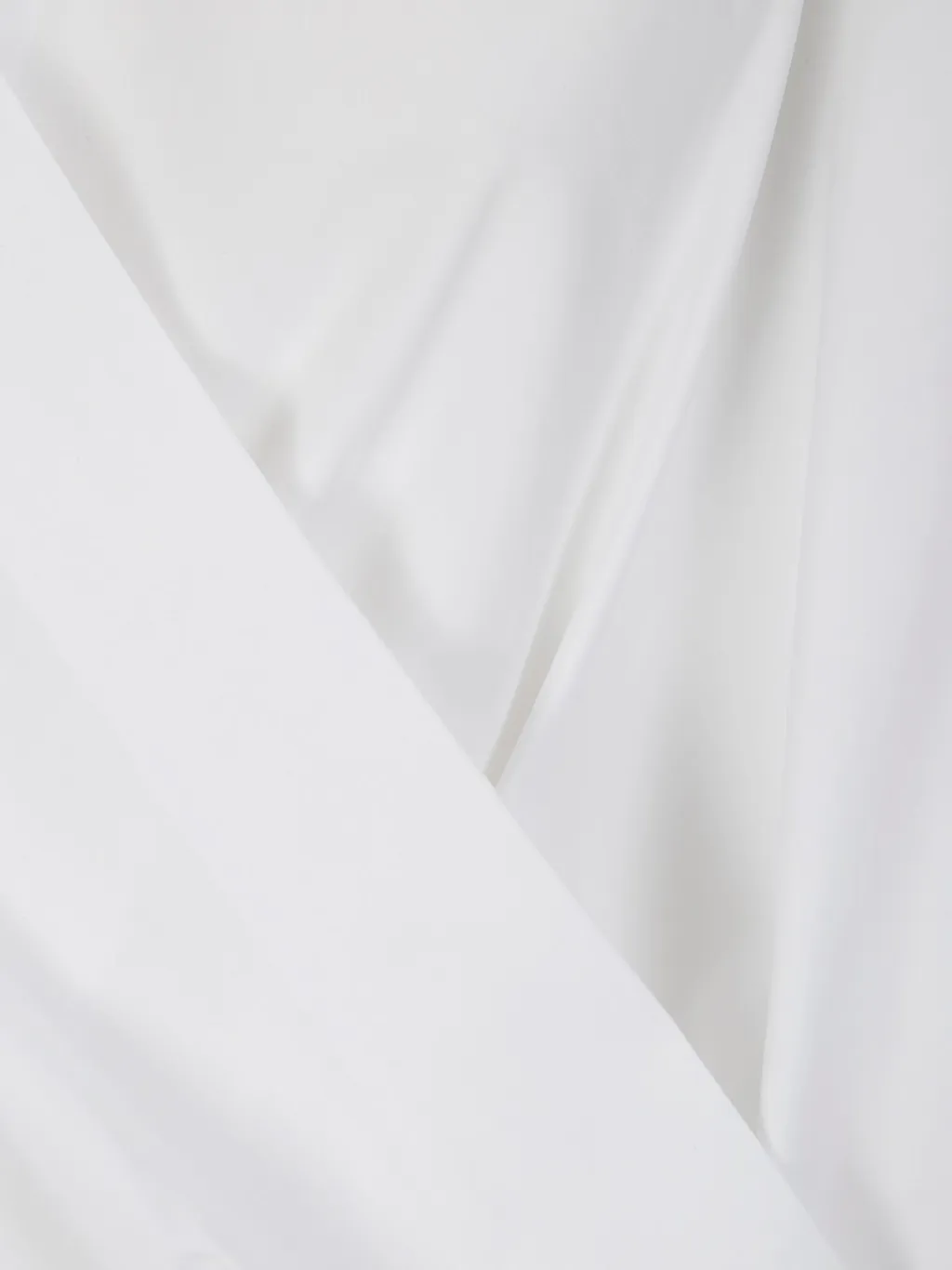 V-Neck Poplin Top