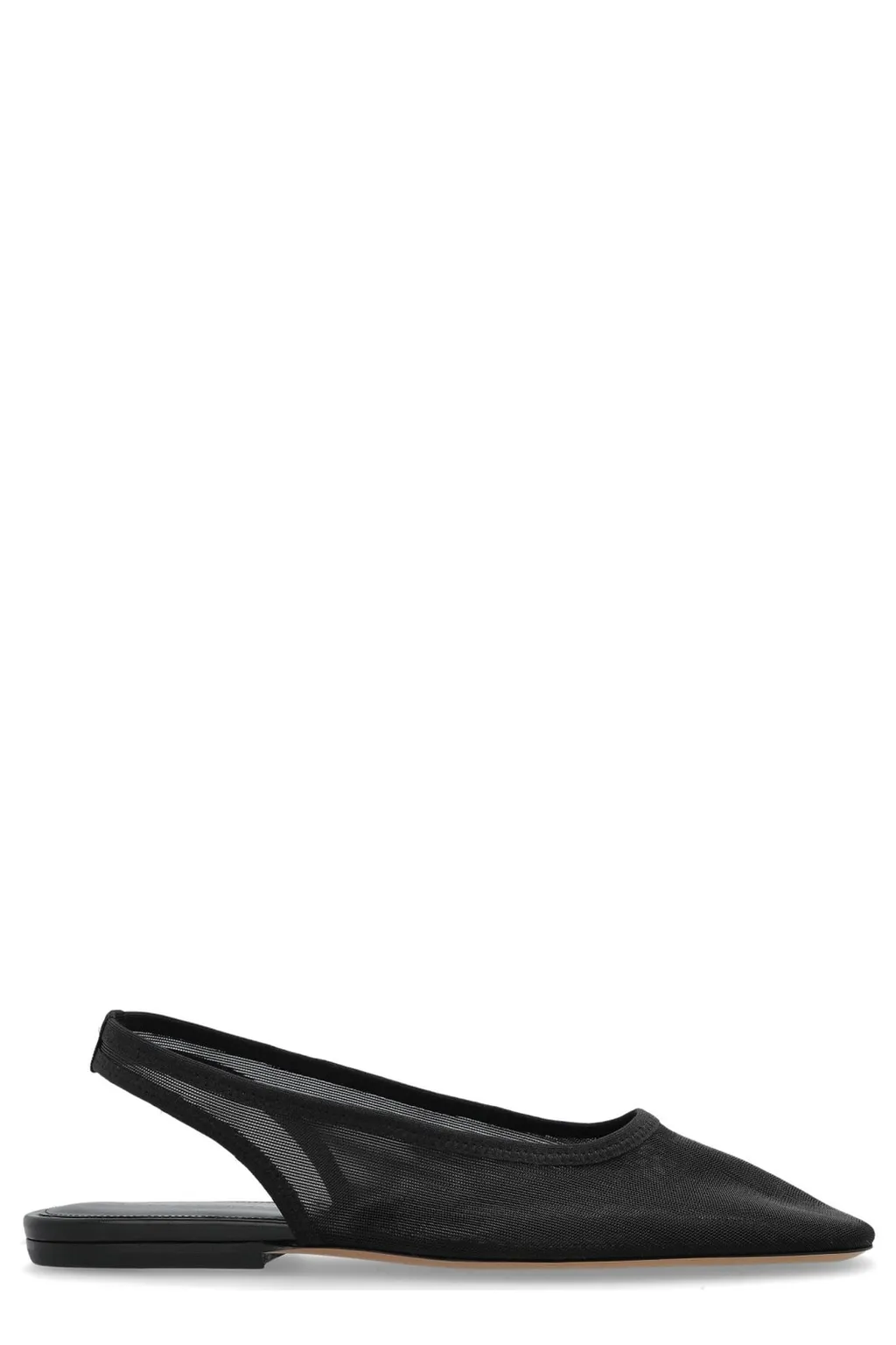 Mesh Slingback Flats