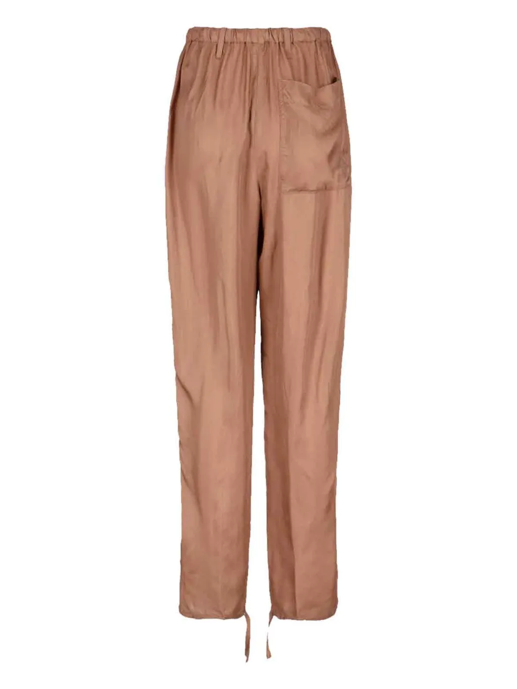 Pleat Detailed Drawstring Trousers