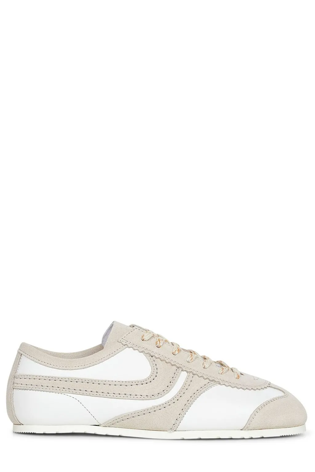 Panelled Low-Top Sneakers