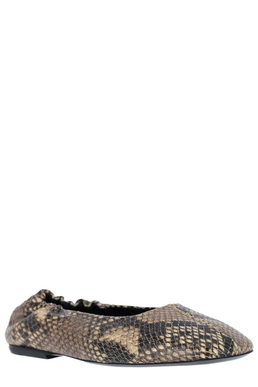 Embossed Ballerina Flats