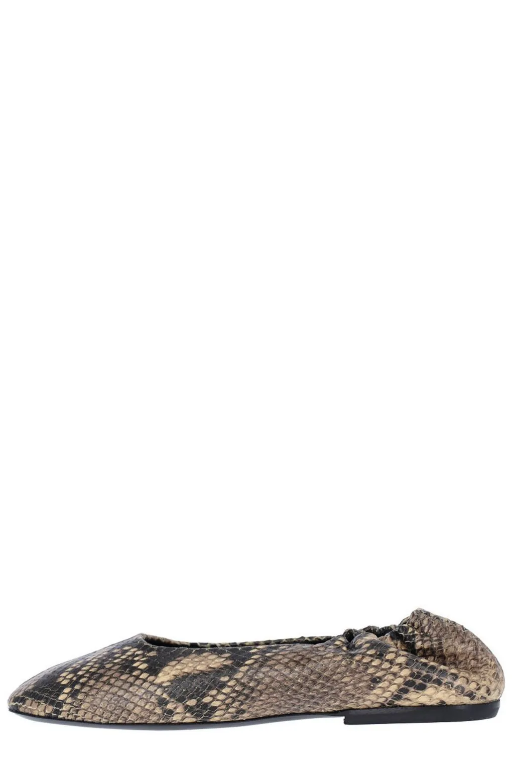 Embossed Ballerina Flats