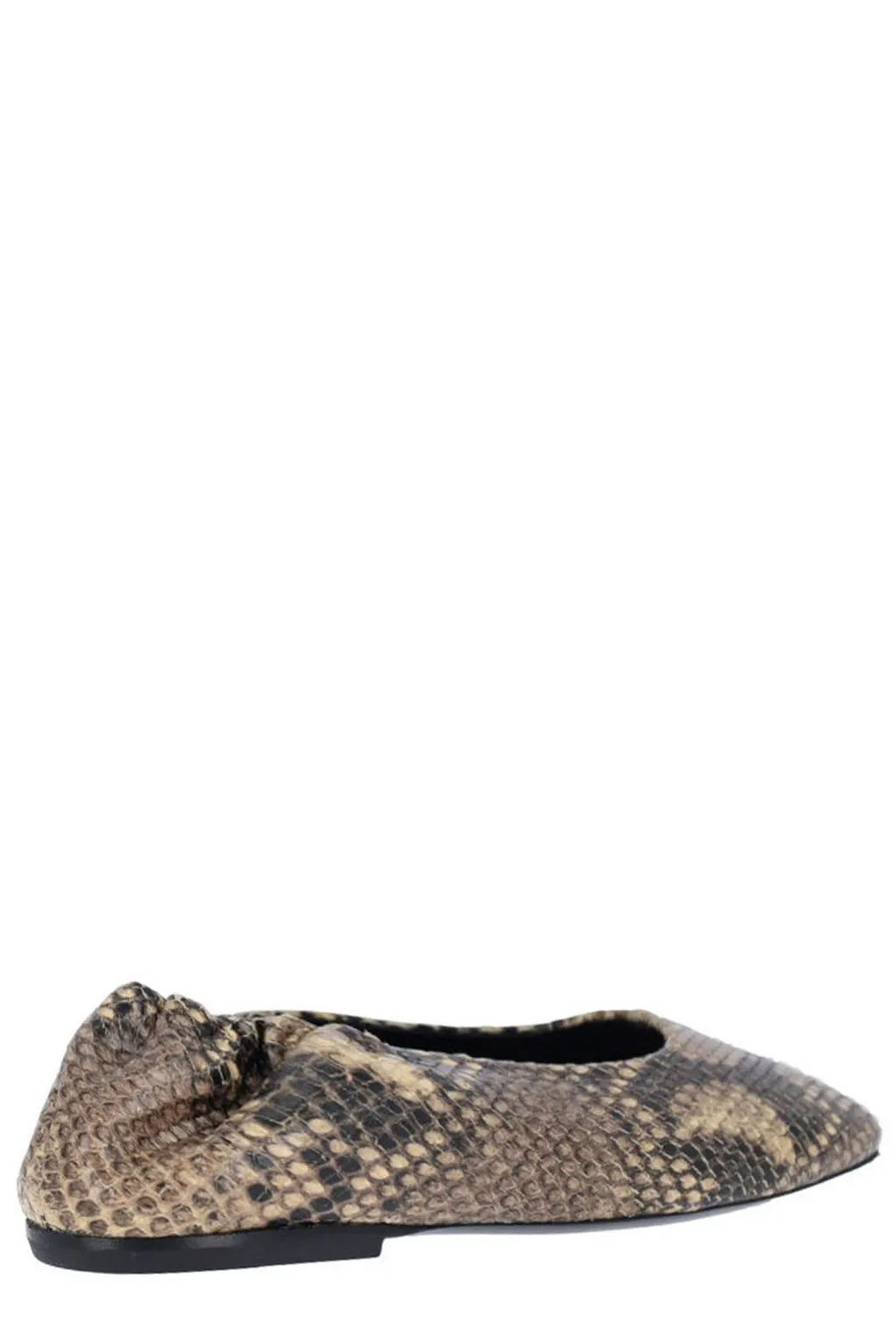 Embossed Ballerina Flats