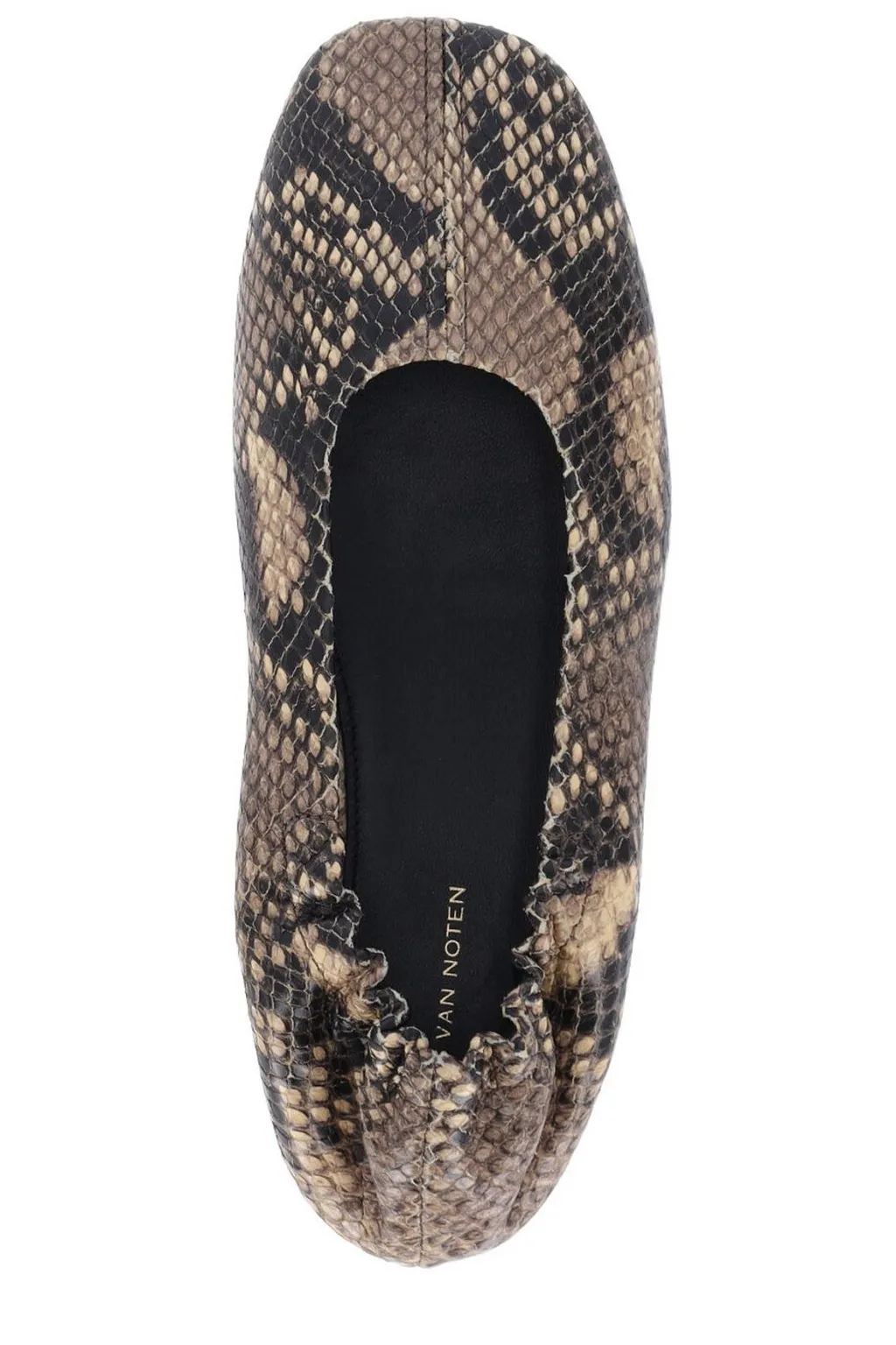 Embossed Ballerina Flats