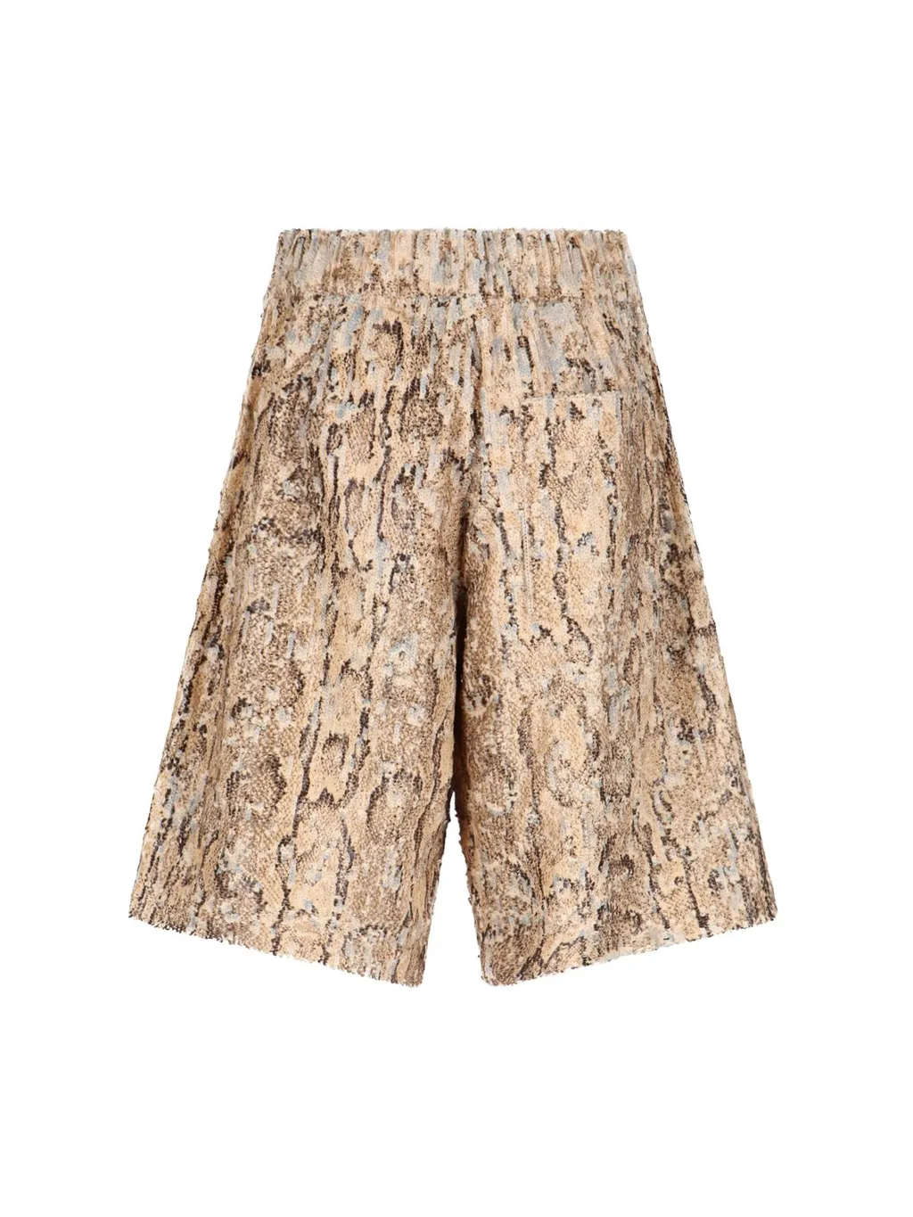 Sequined Pomy Bermuda Shorts