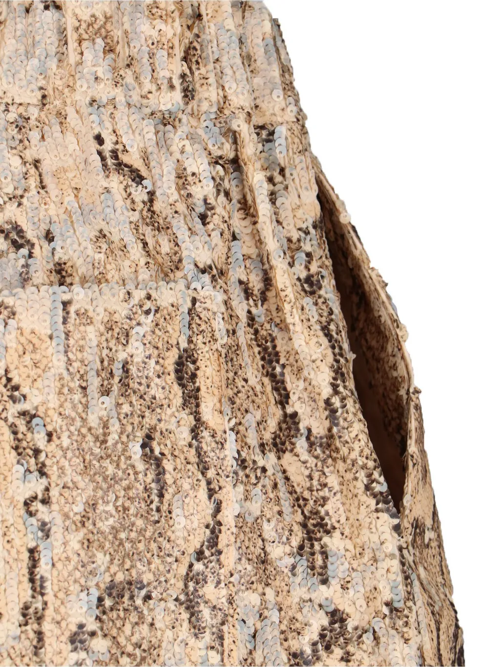 Sequined Pomy Bermuda Shorts