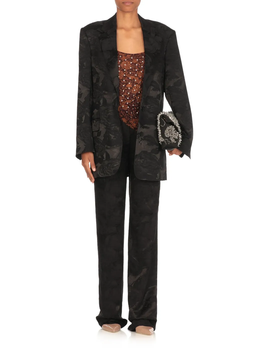 Floral Pattern Pants