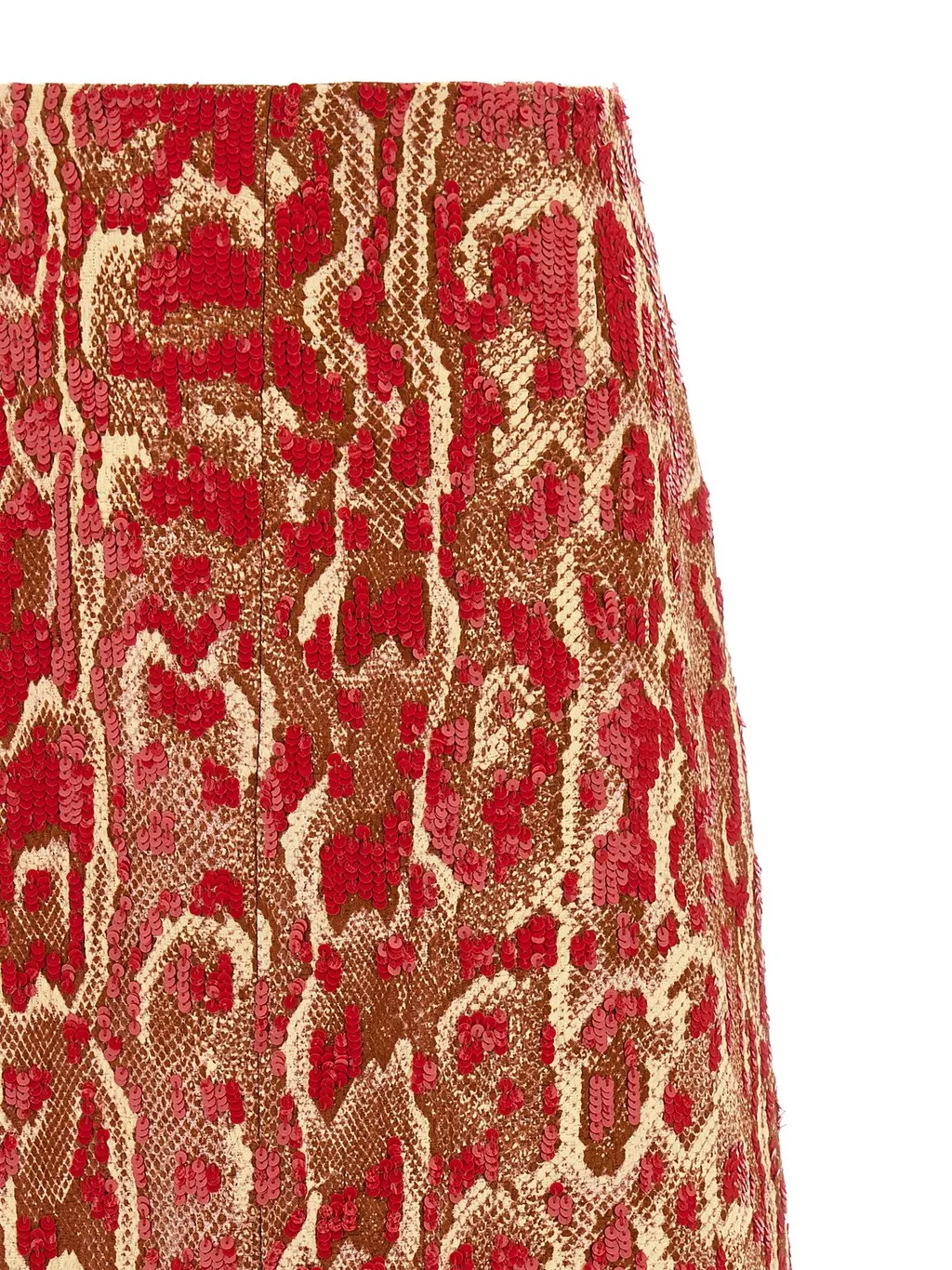 Sequin Embellished Midi Skirt