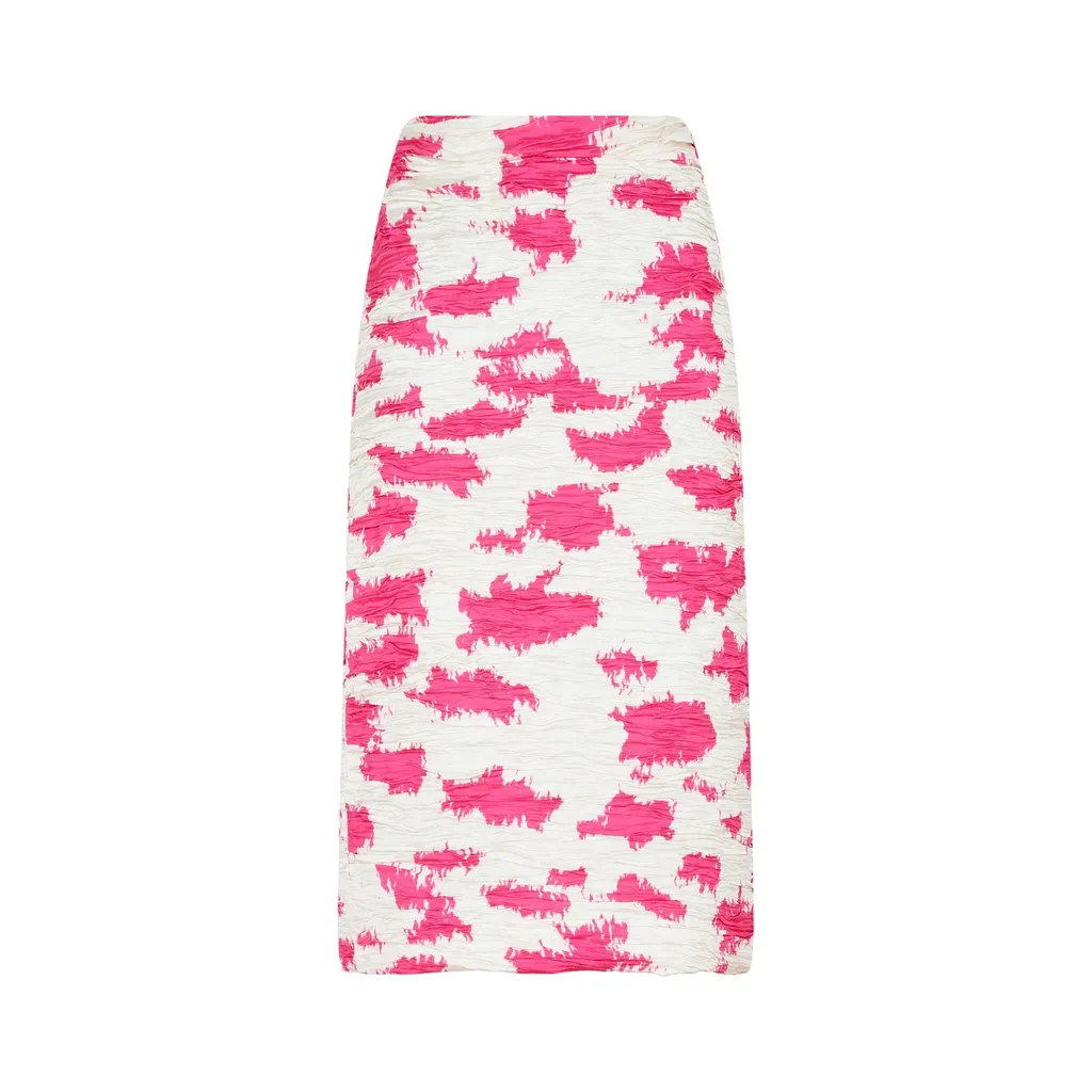 Pleated Midi Skirt
