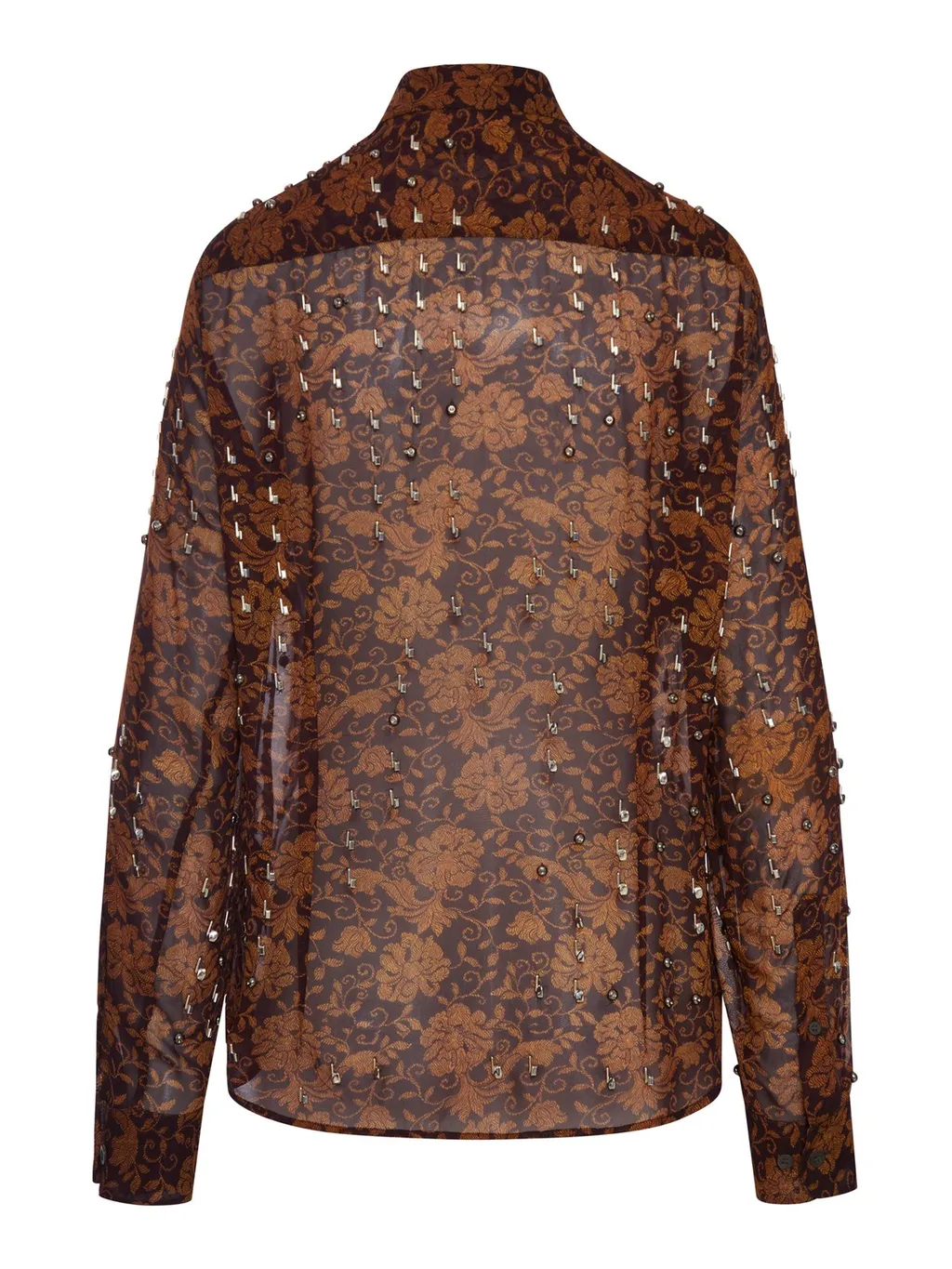 Floral-Printed Chowy Shirt