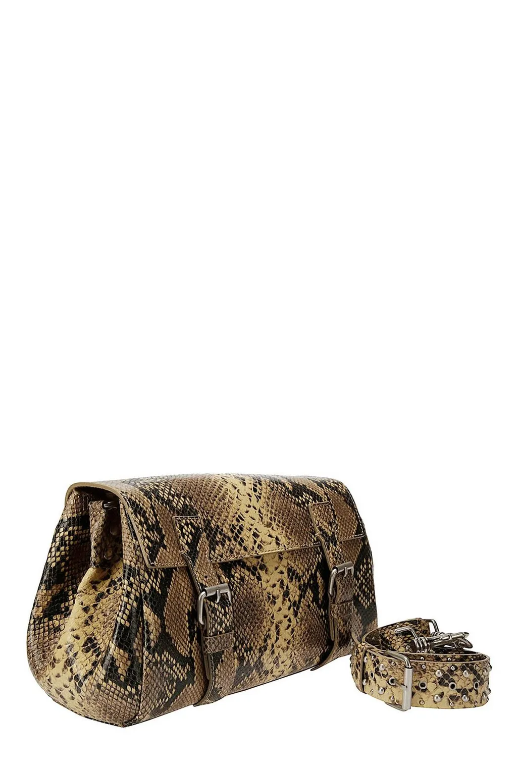 Large Foldover Top Satchel Bag