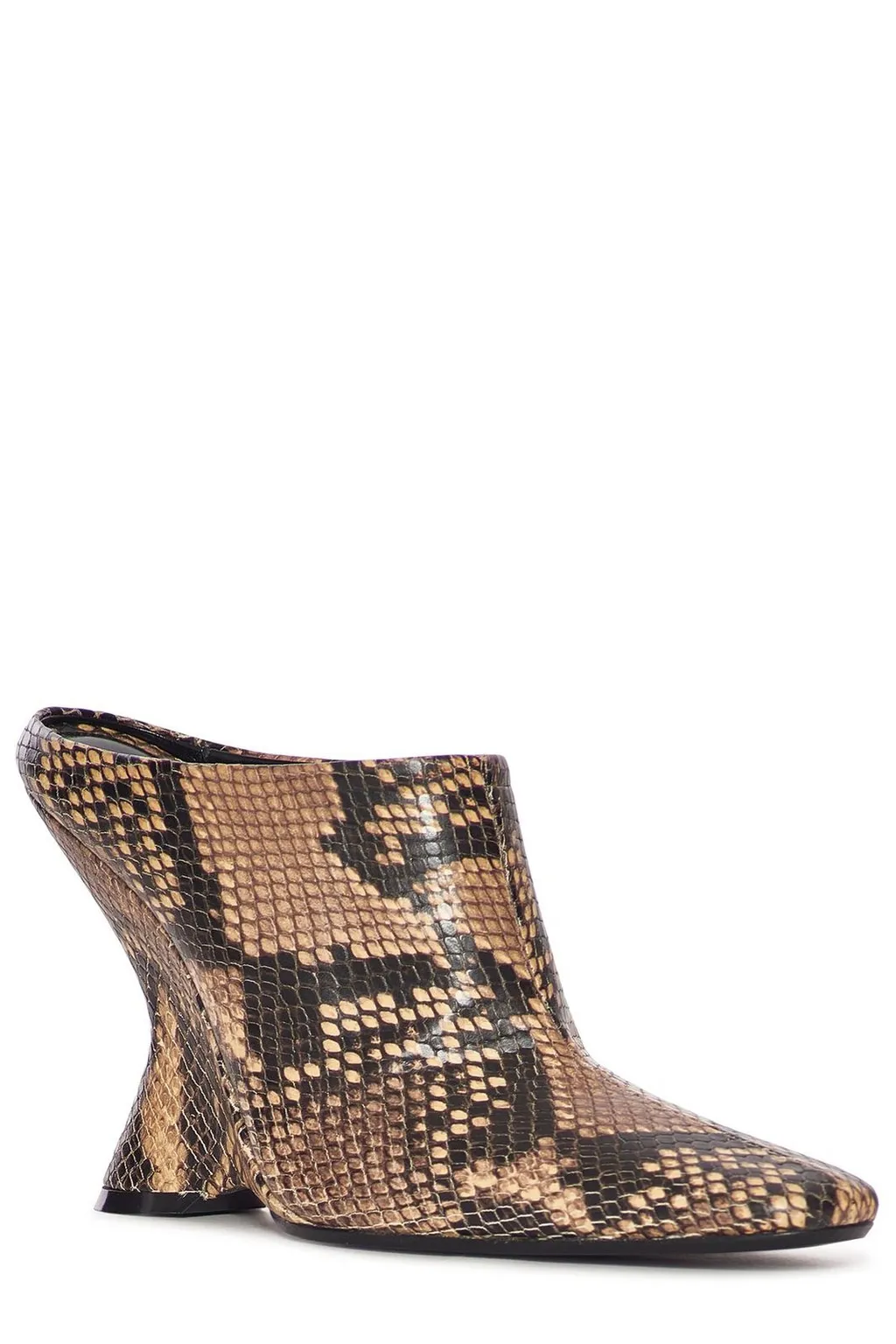 Embossed Sabot Boots