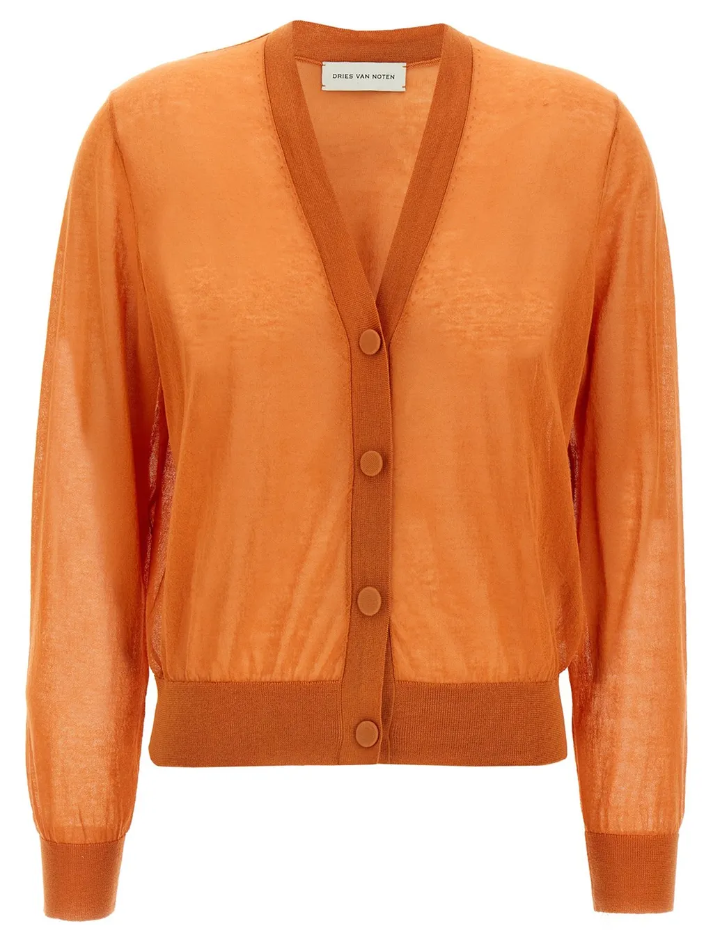 V-Neck Knitted Cardigan