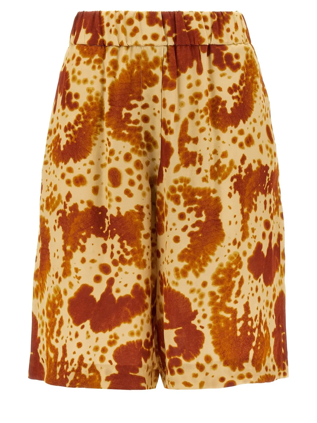 Patterned Bermuda Shorts