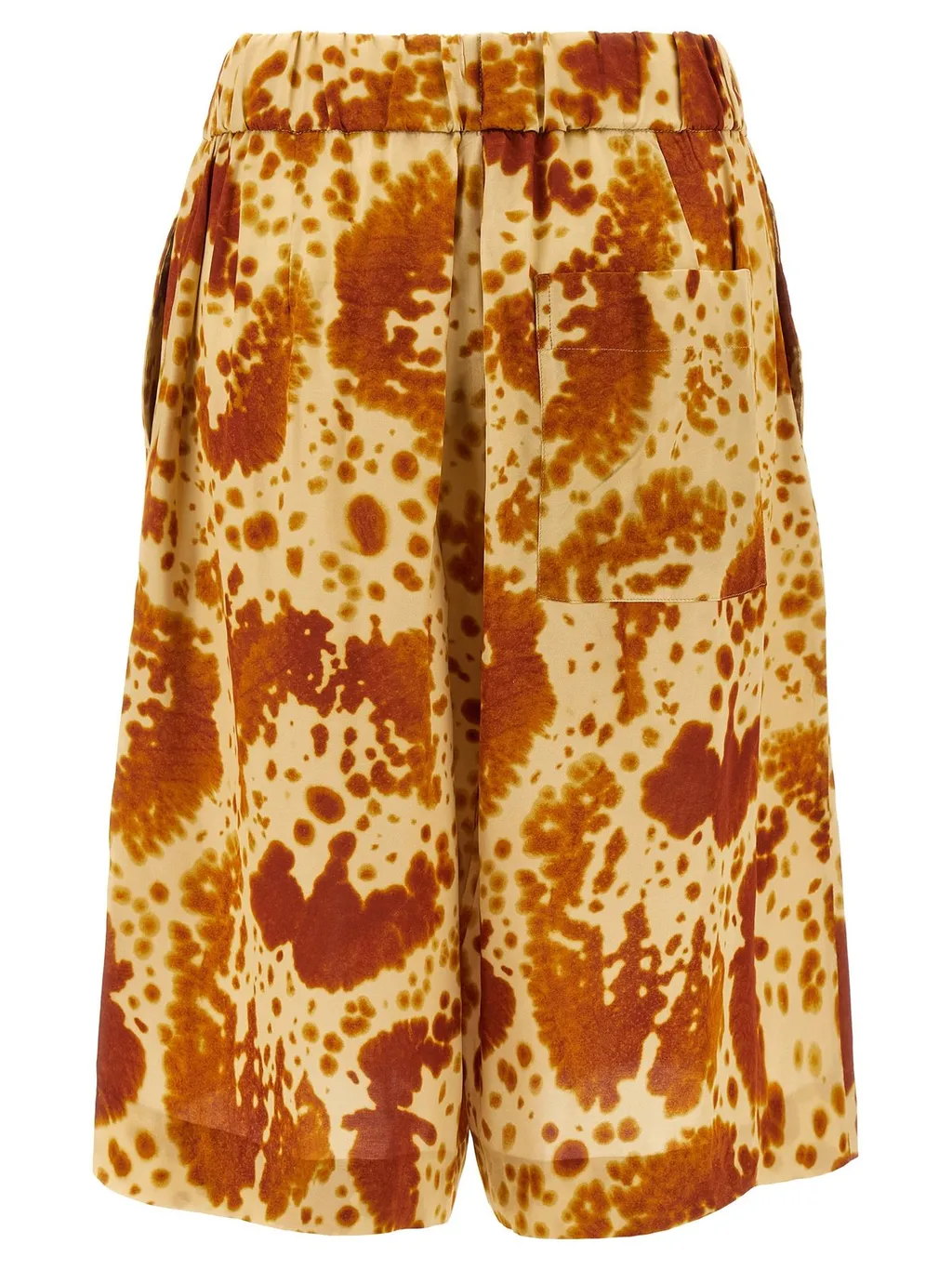Patterned Bermuda Shorts