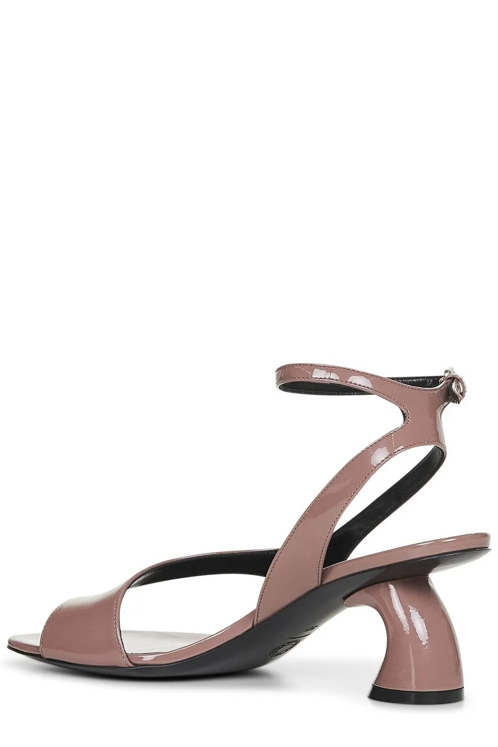 Asymmetrical Slingback Sandals