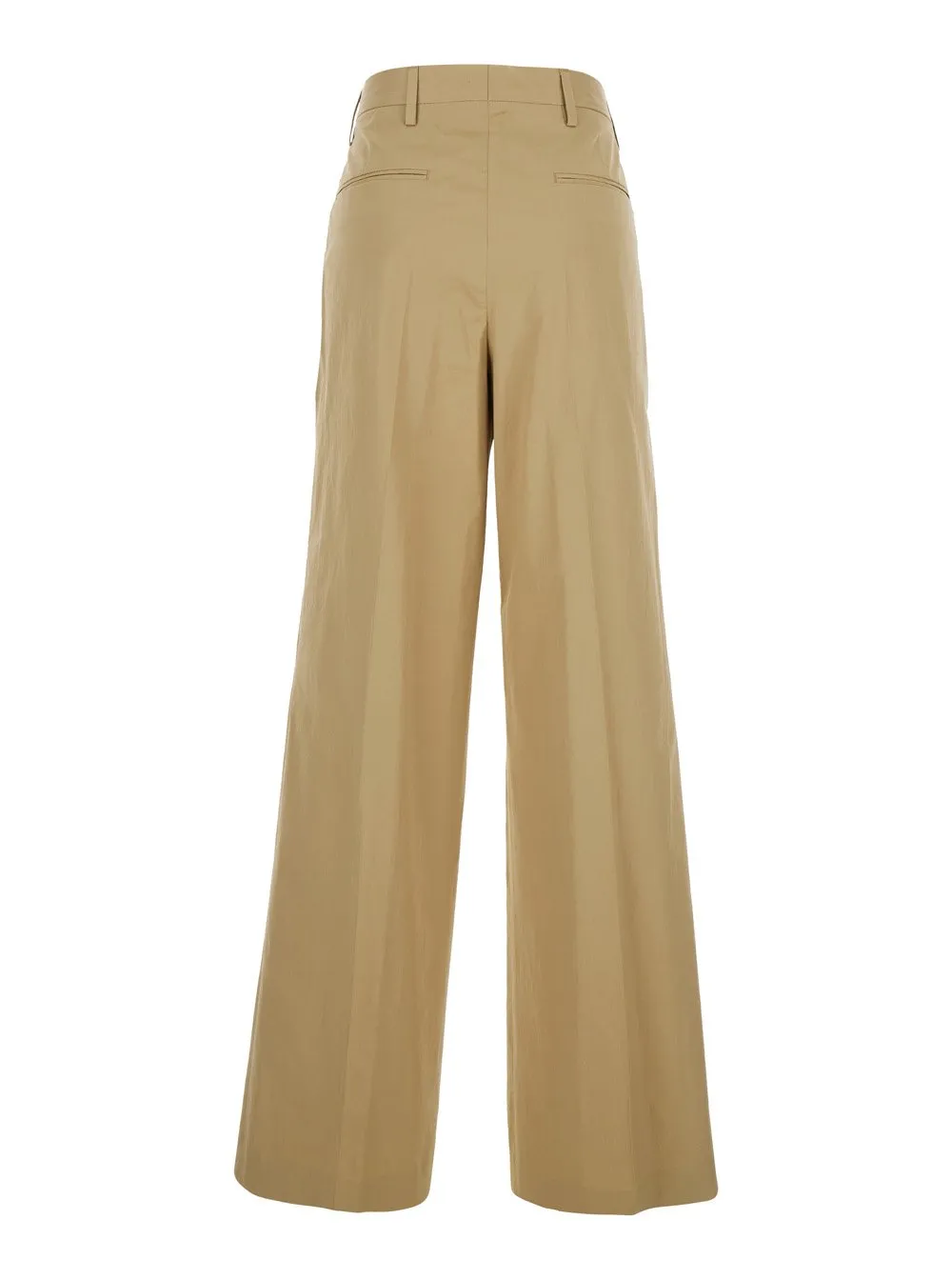 Straight-Leg Tailored Trousers