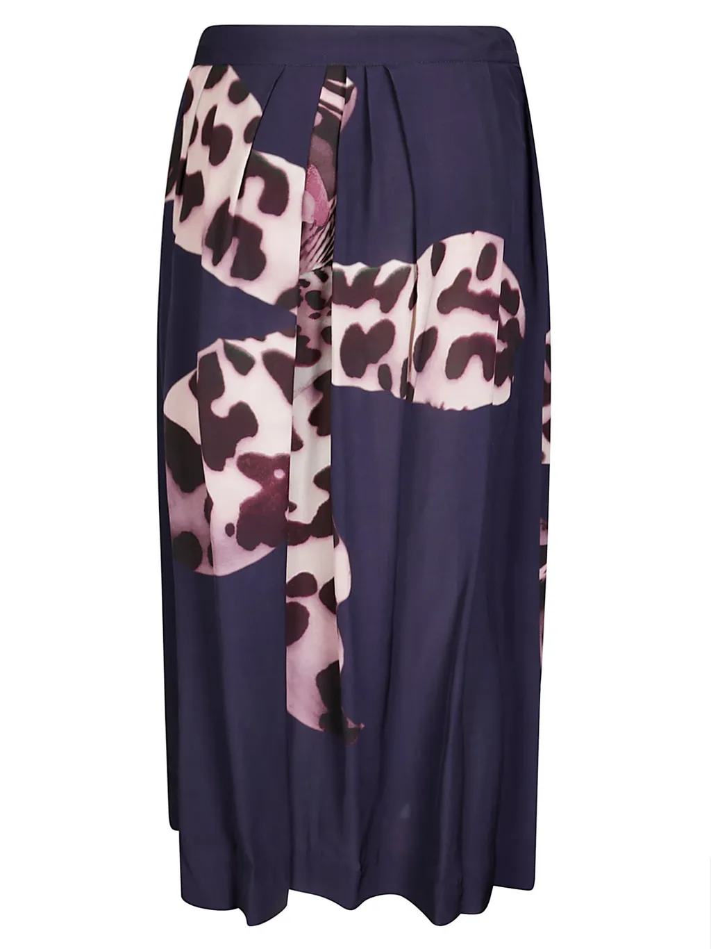 Pleated Midi Skirt