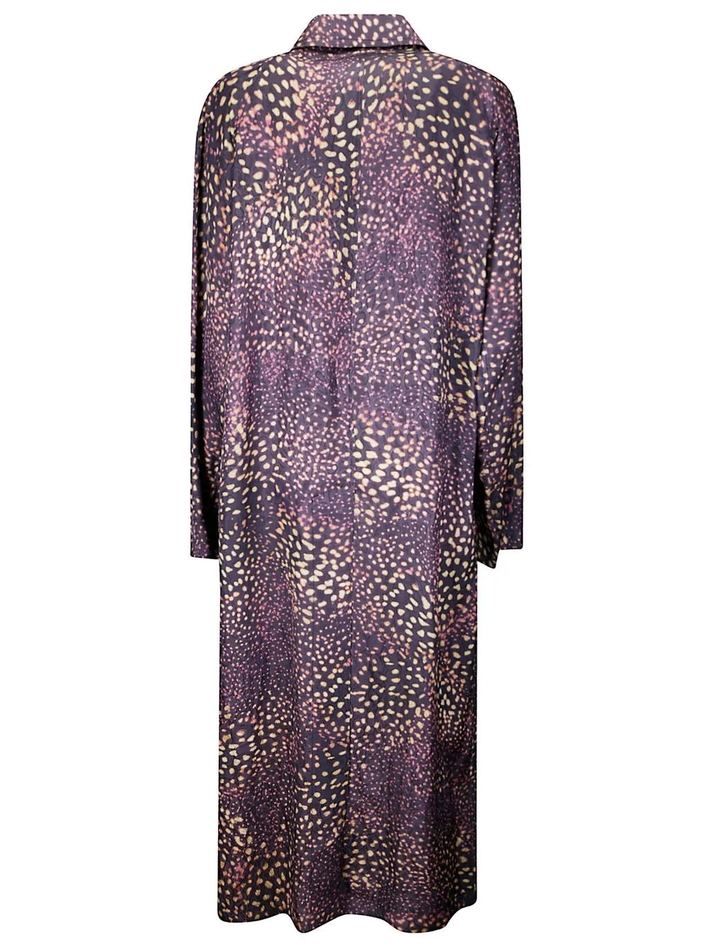 Jacquard Ankle-Length Coat