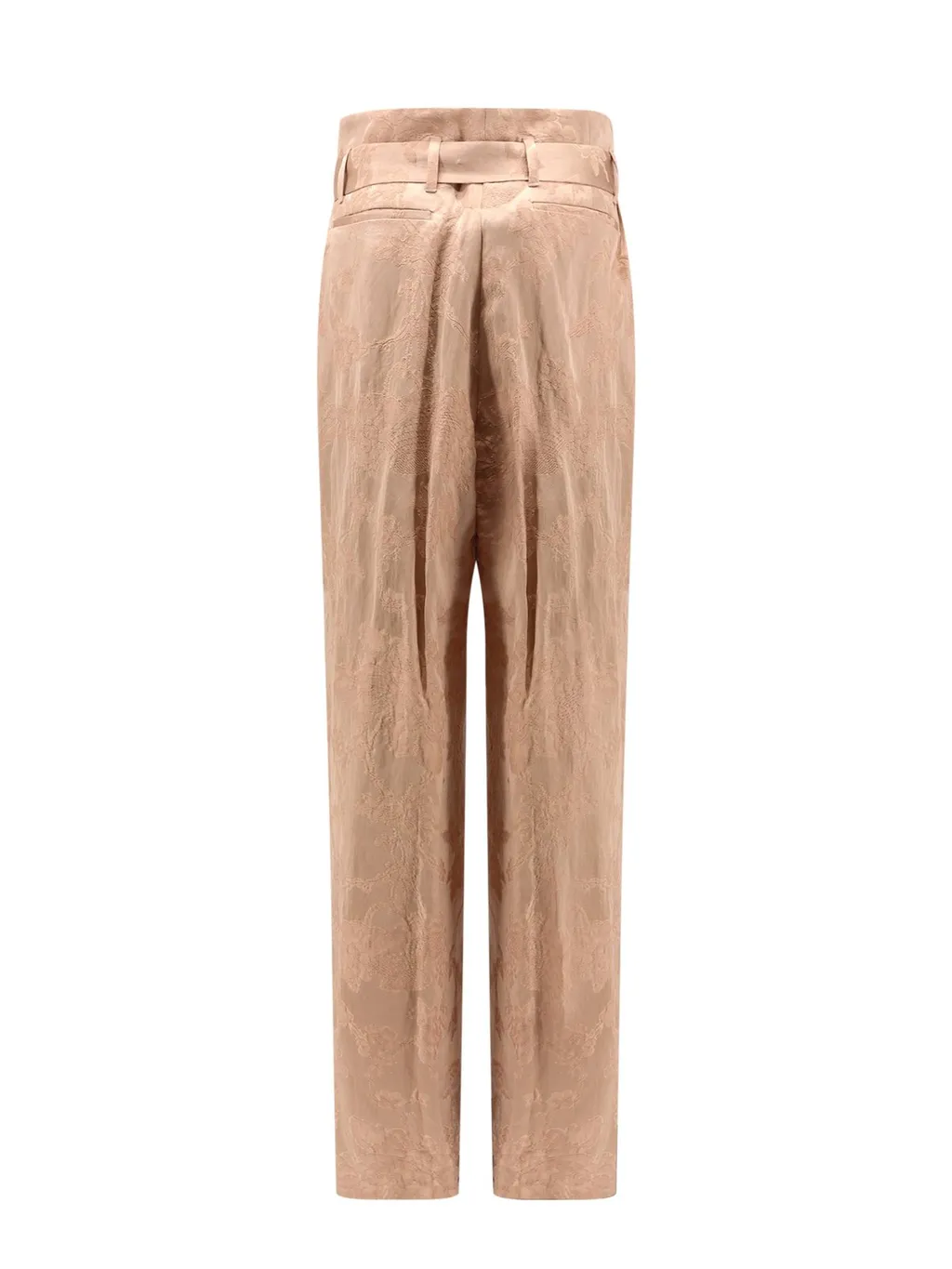 Jacquard Belted Pants