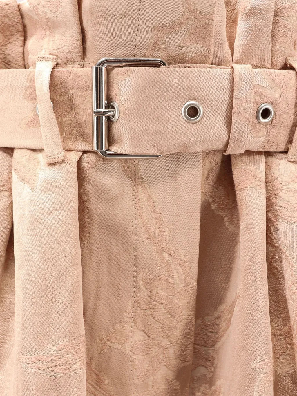 Jacquard Belted Pants