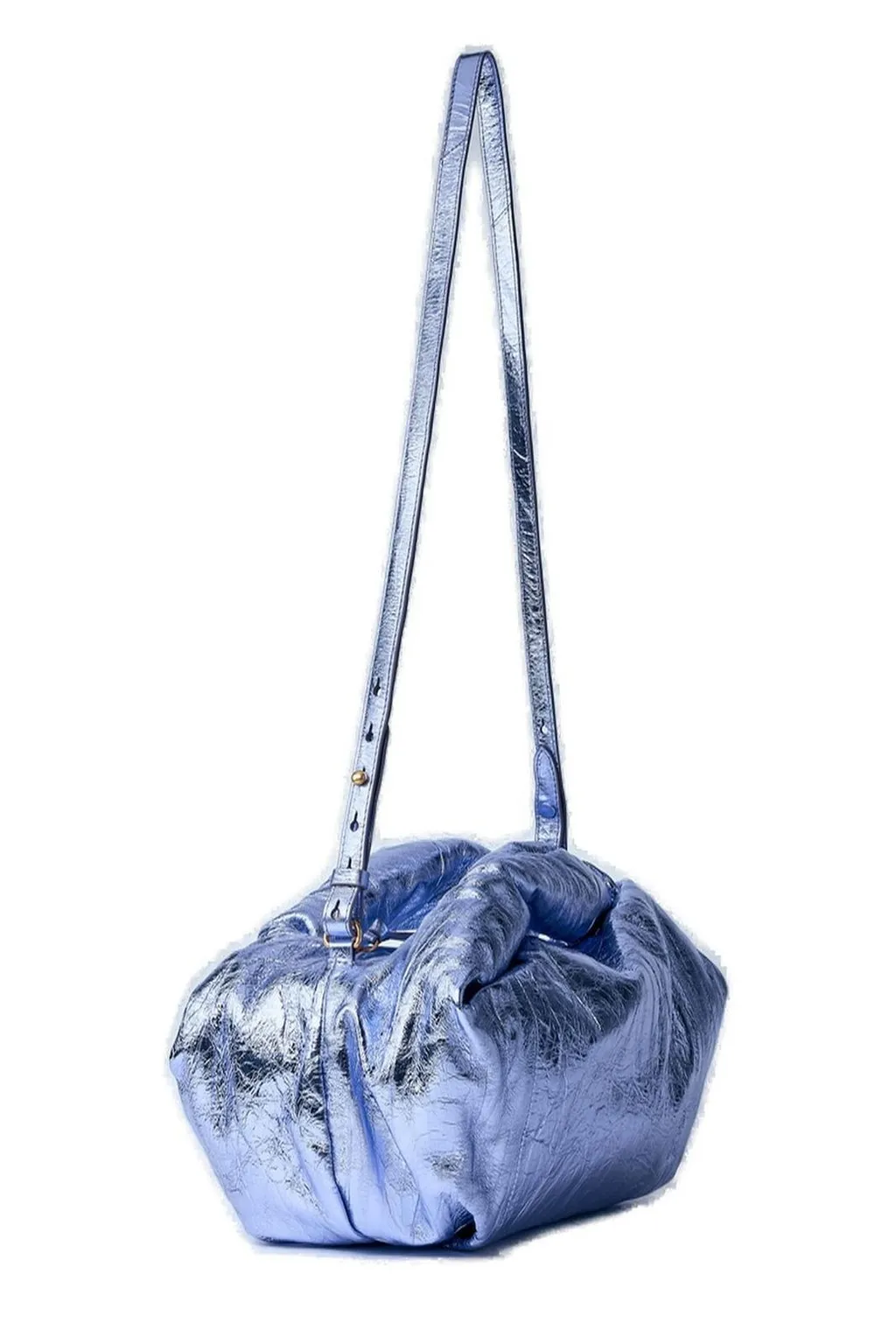 Metallic Twist Handbag