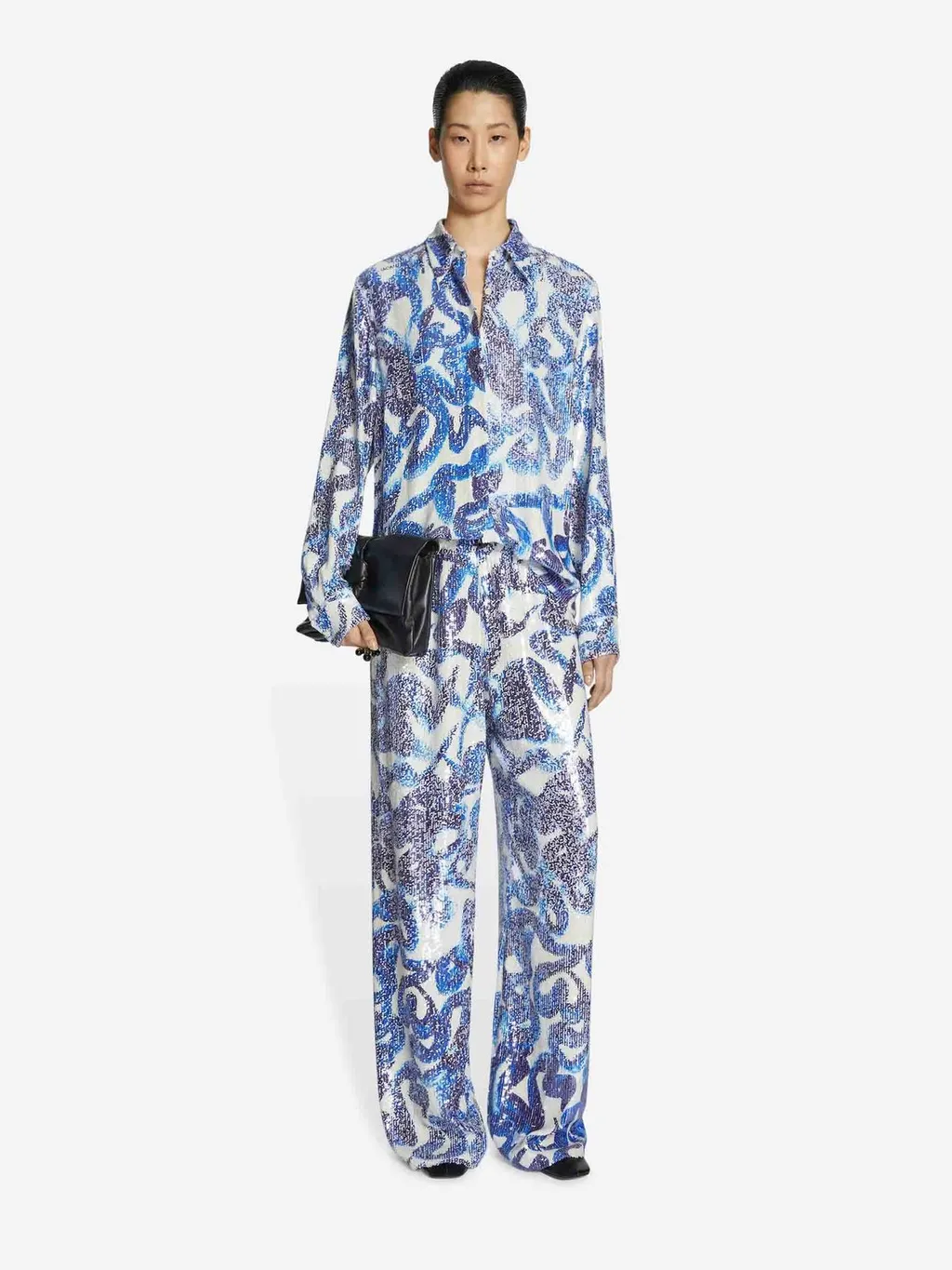 Swirl Sequin Pants