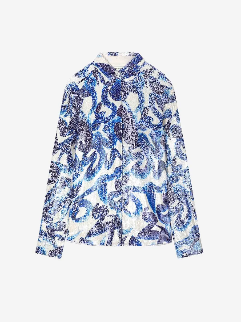 Sequined Pattern Blouse