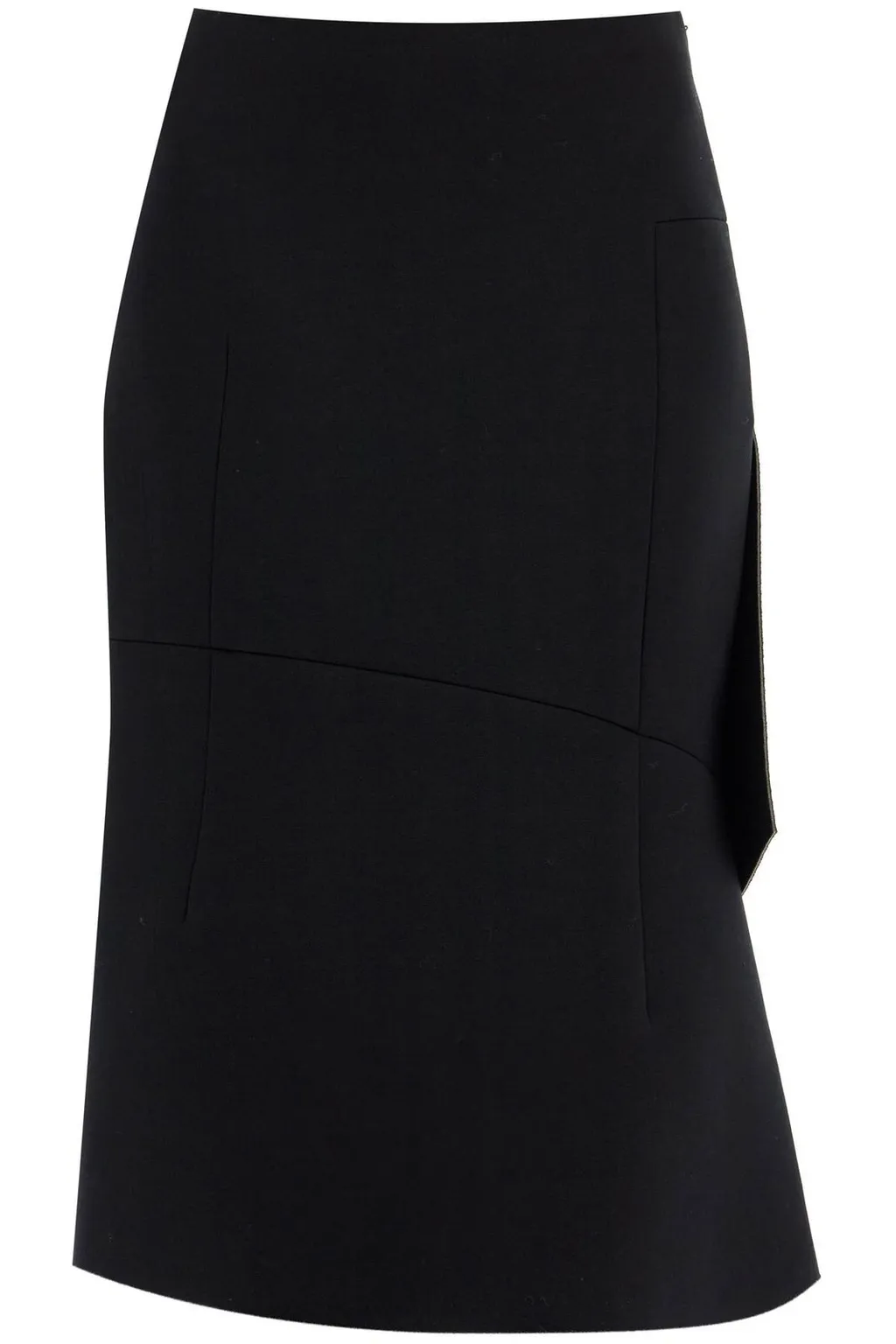Hurve Asymmetric Midi Skirt