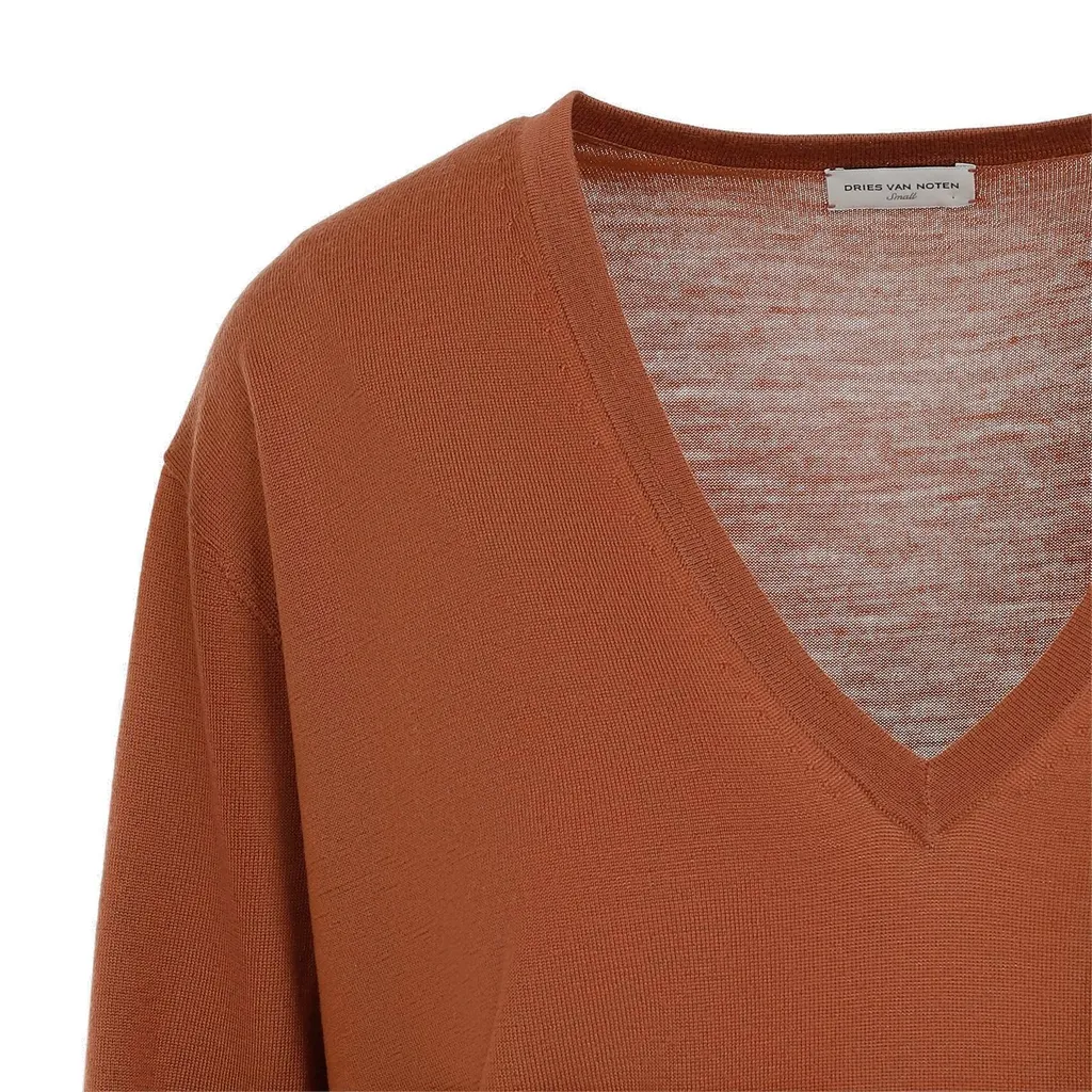 V-Neck Knitted Jumper