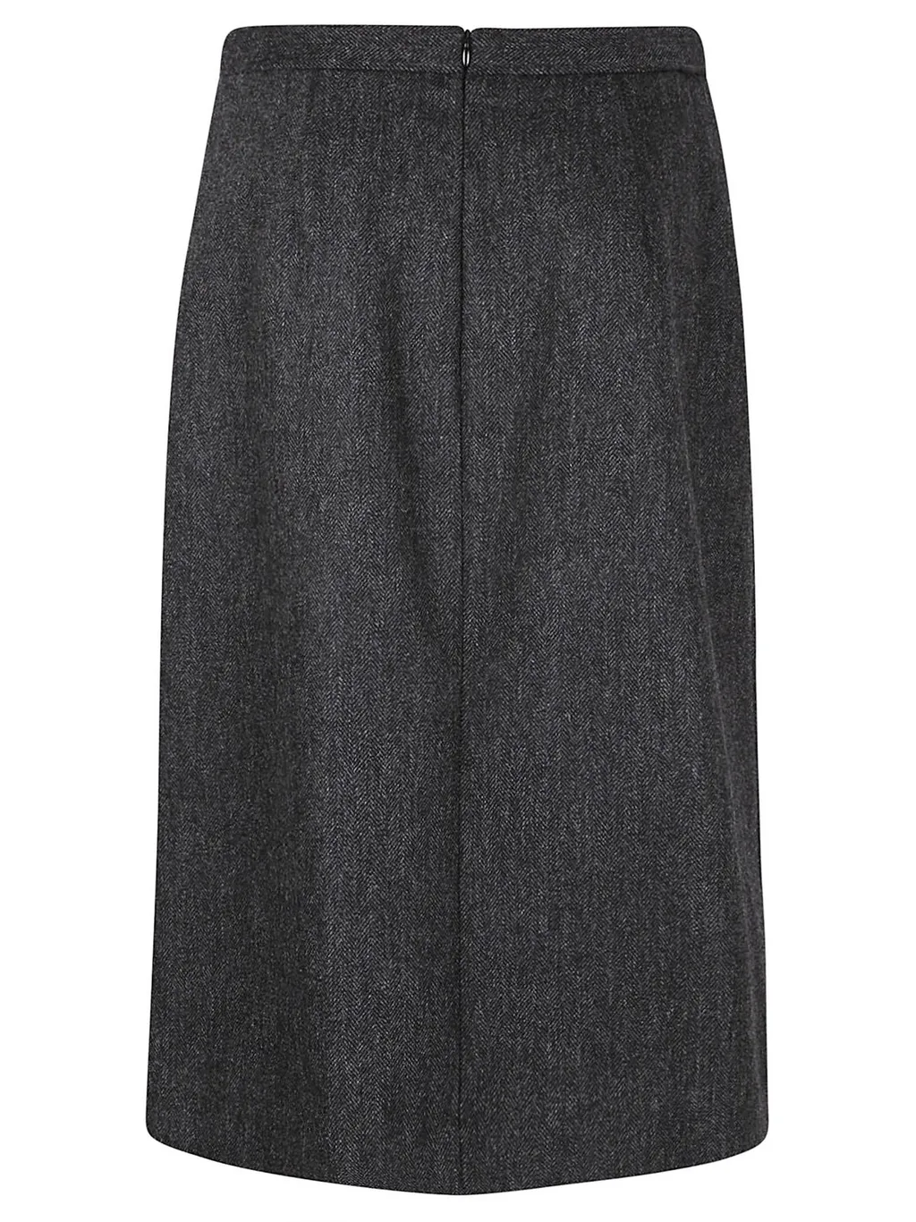 Slit Detailed Midi Skirt