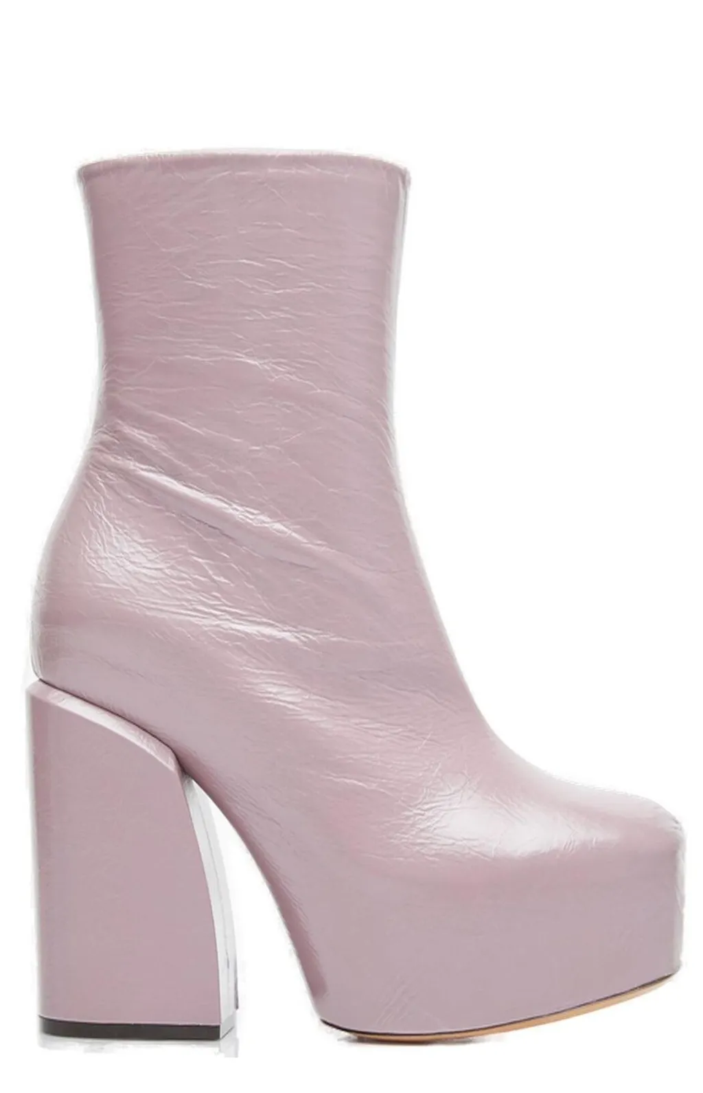 Zippedd Platform Boots