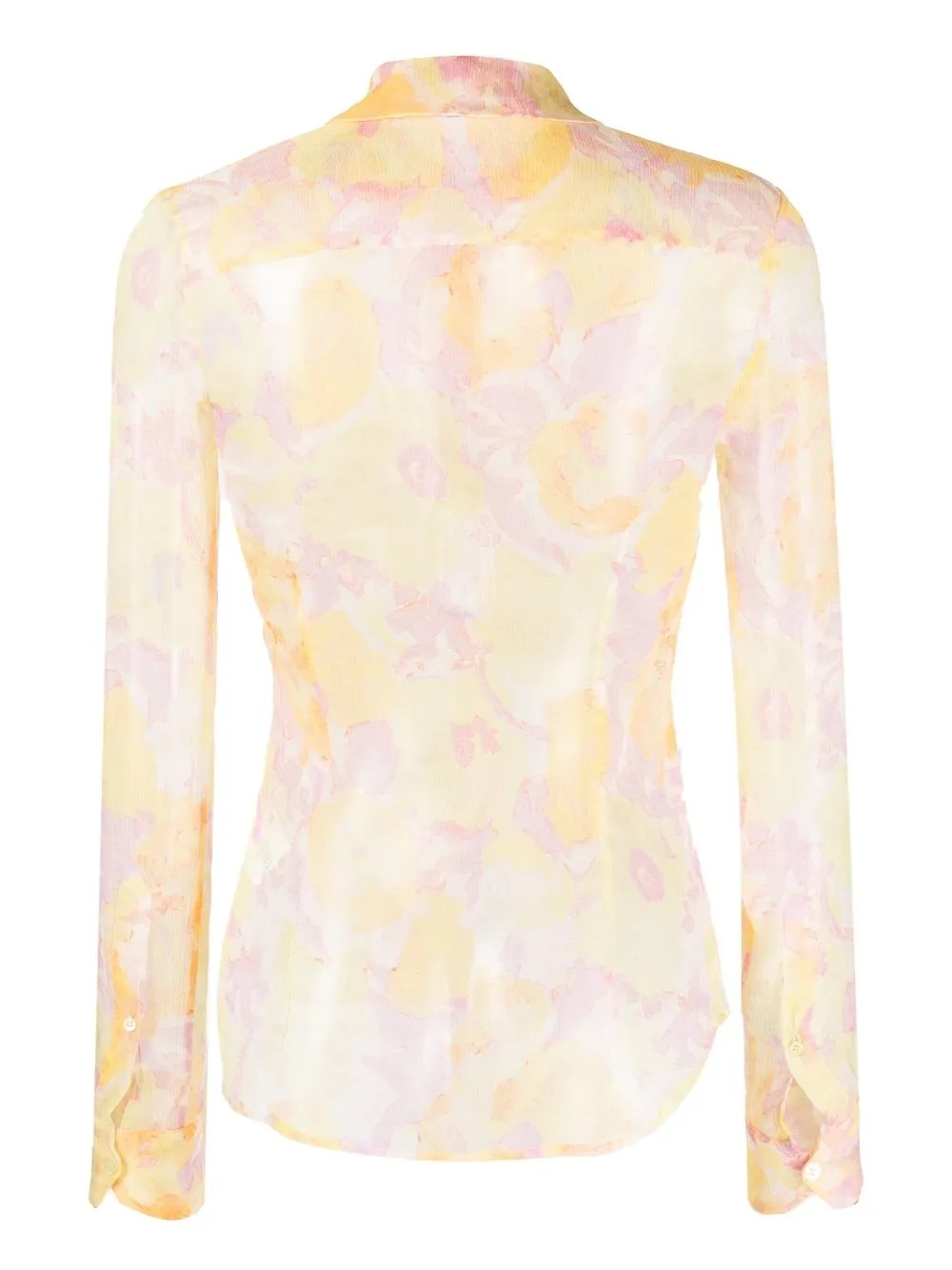 Floral Printed Button-Up Shirt