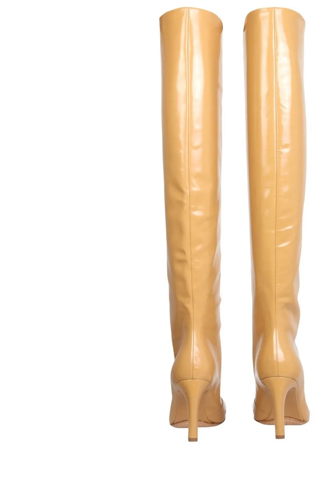 Round-Toe Knee-Length Boots