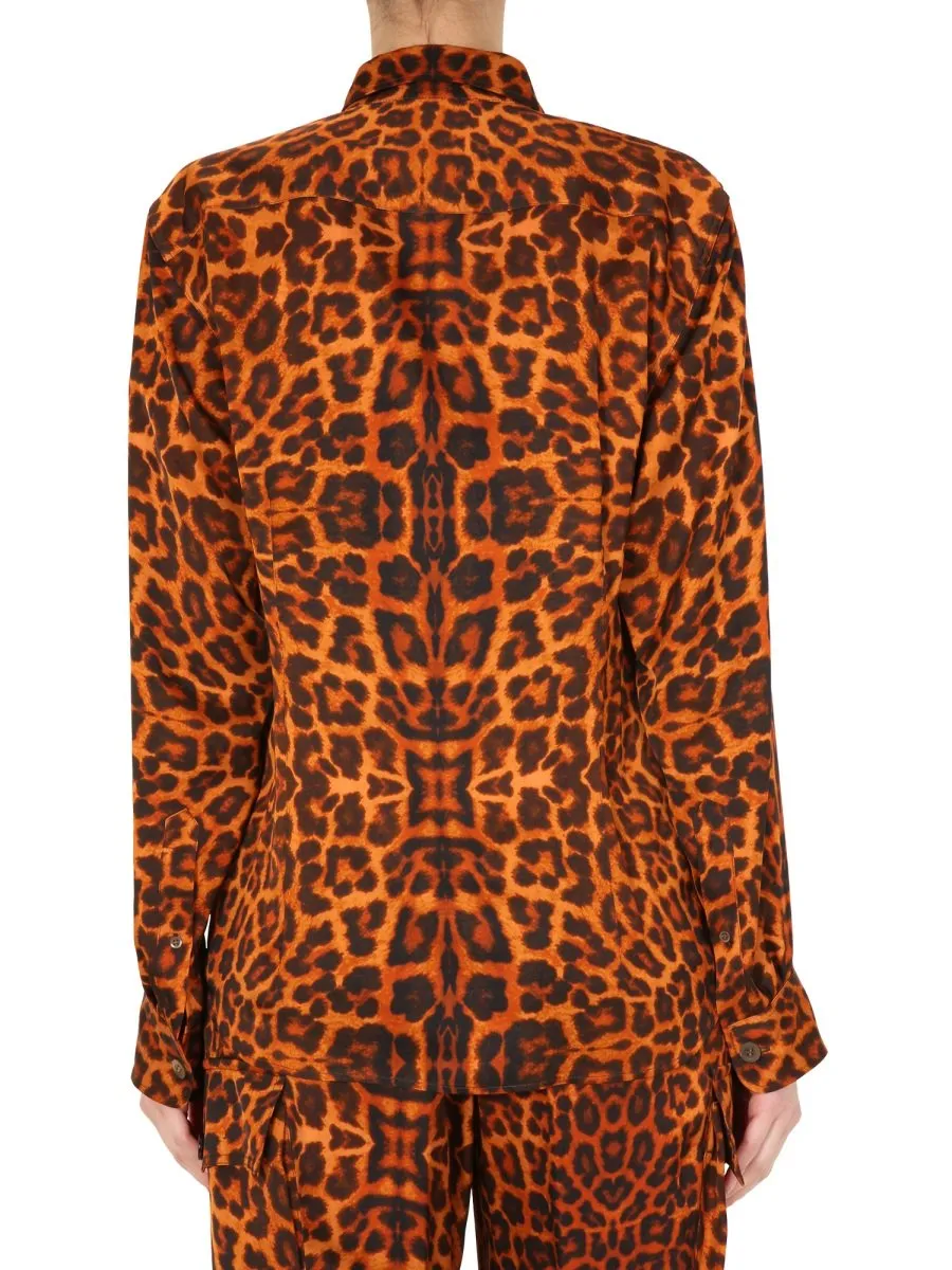 Animal Printed Caffy Shirt