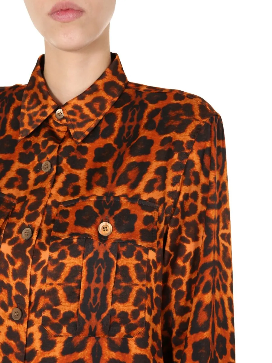 Animal Printed Caffy Shirt
