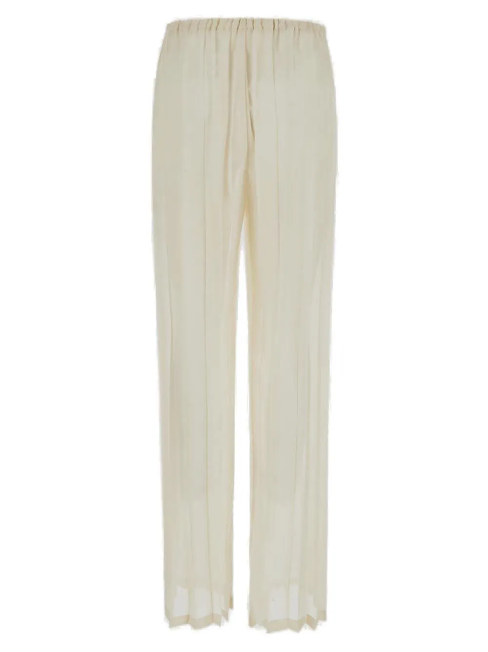 Sheer Pleated Trousers