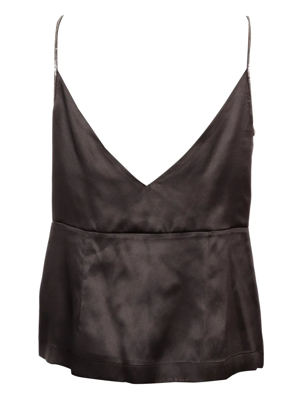 Lace-Detail Sleeveless Top