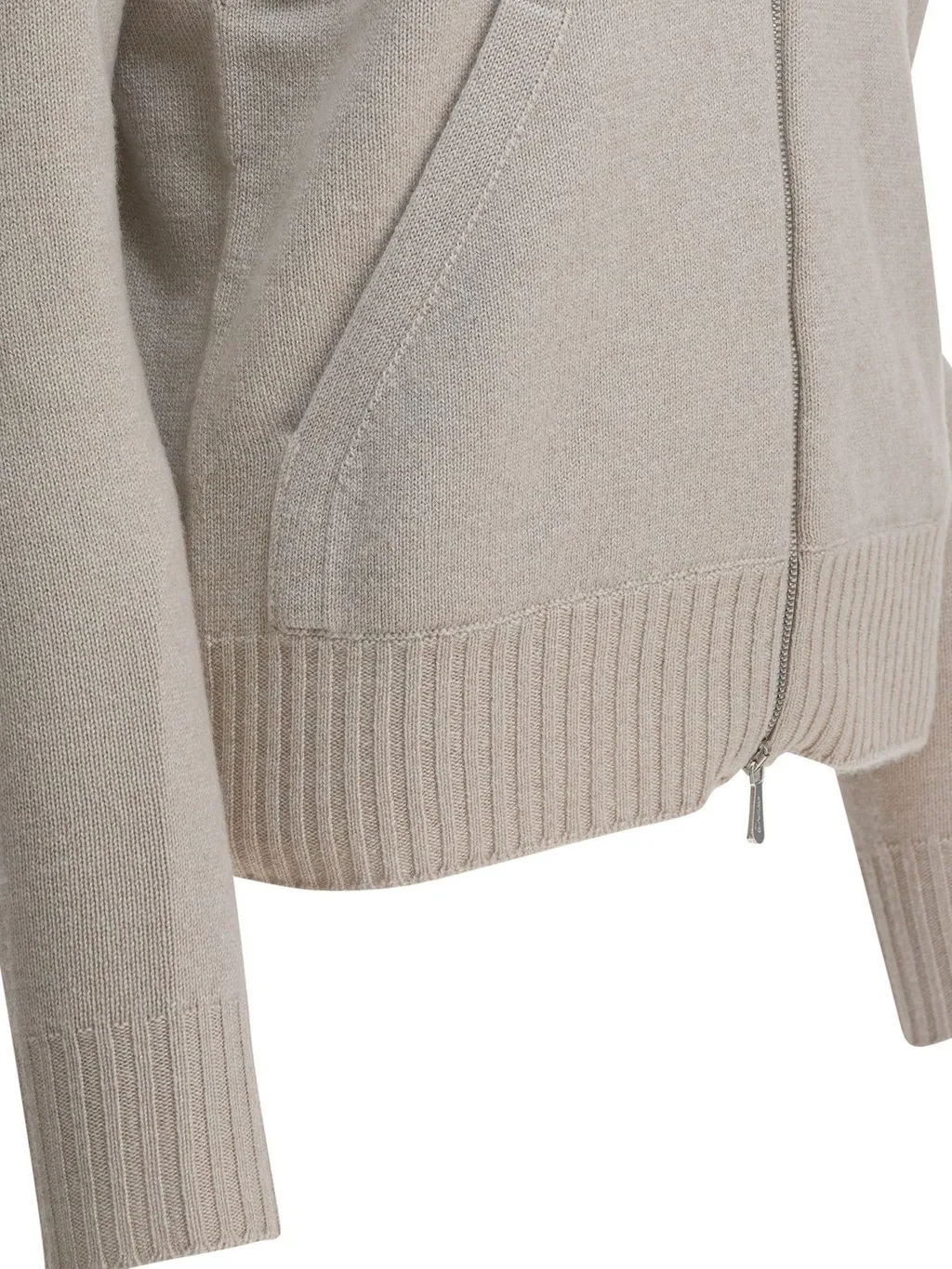Zip-Up Hoodie Sweater