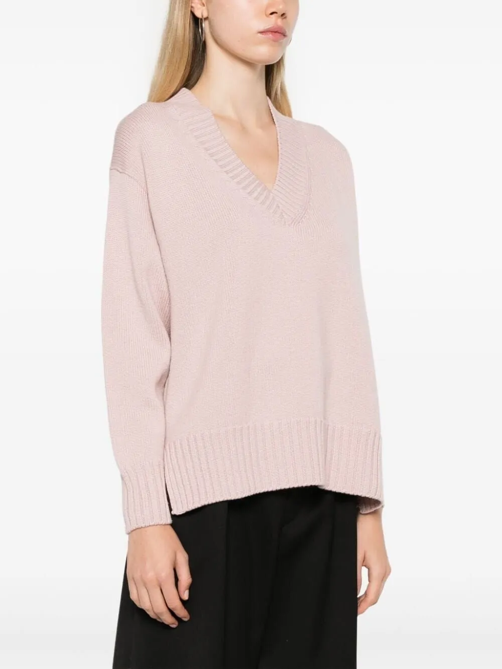 Oversized V-Neck Sweater