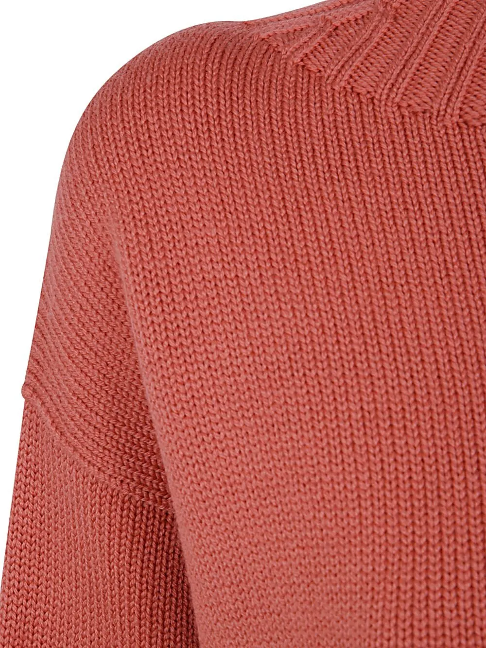 Oversized Crew Neck Knitwear