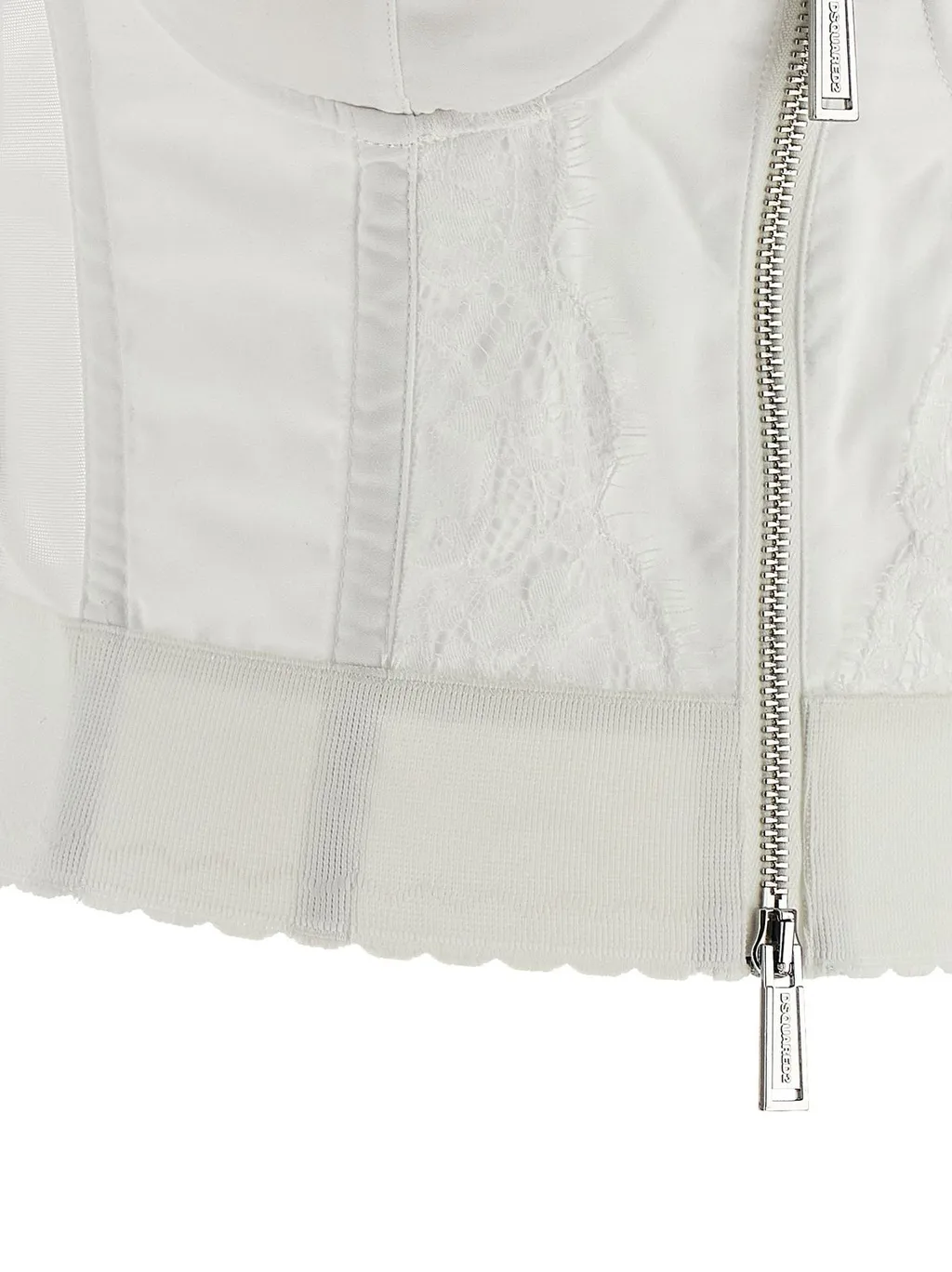 Scalloped Hem Lace Top