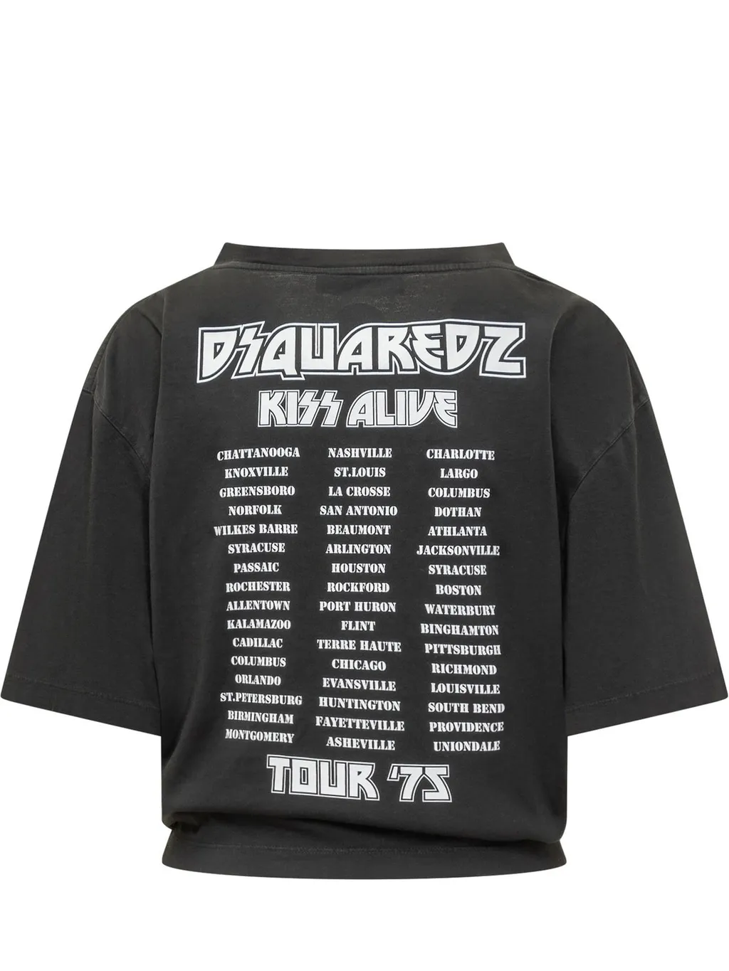 Kiss Pressato Cropped Breezy Fit T-Shirt