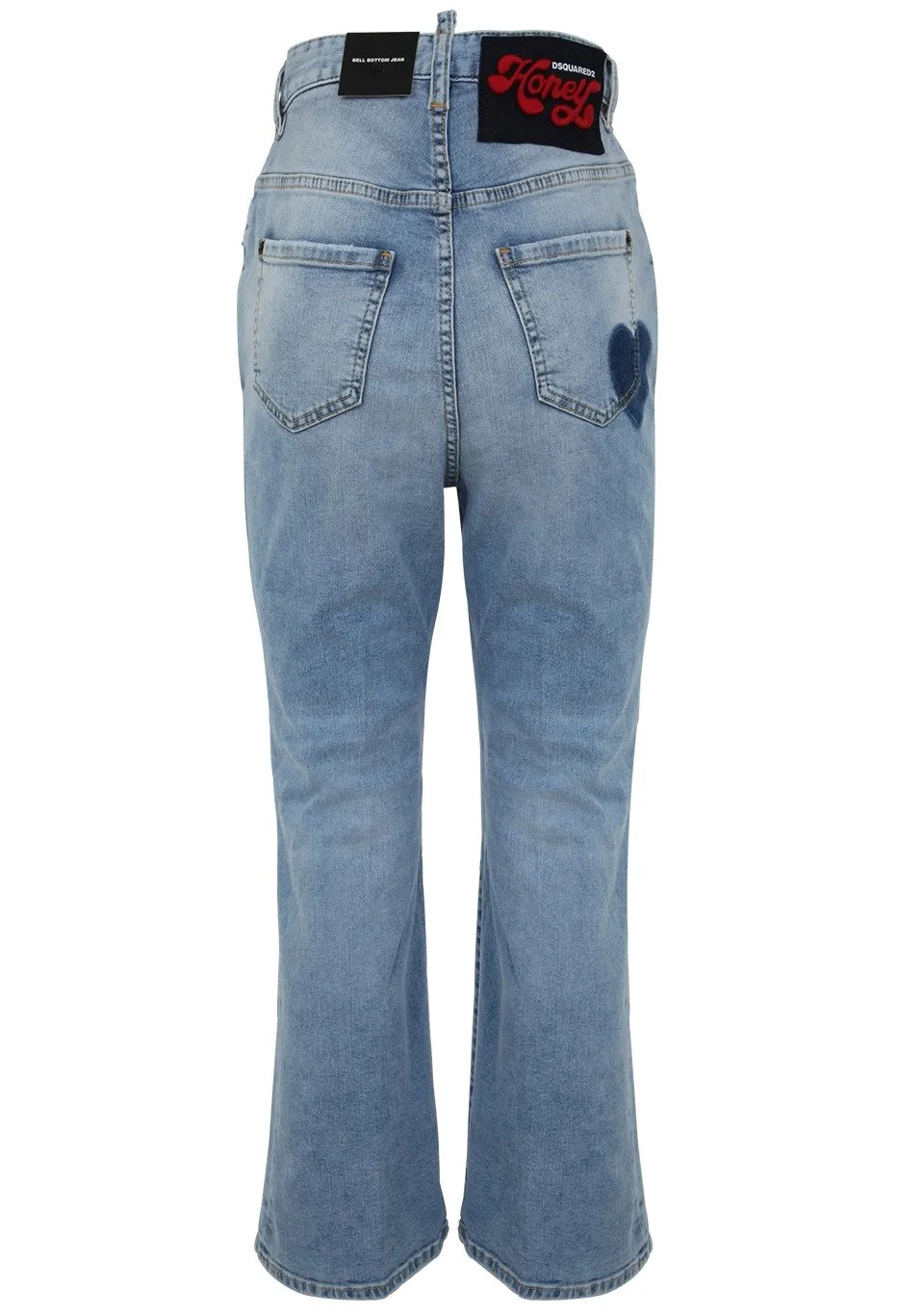 High Waisted Flared Jeans