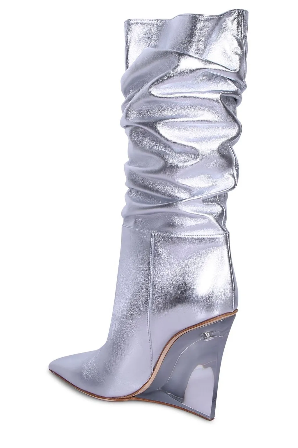 Pointed Toe Knee High Boots