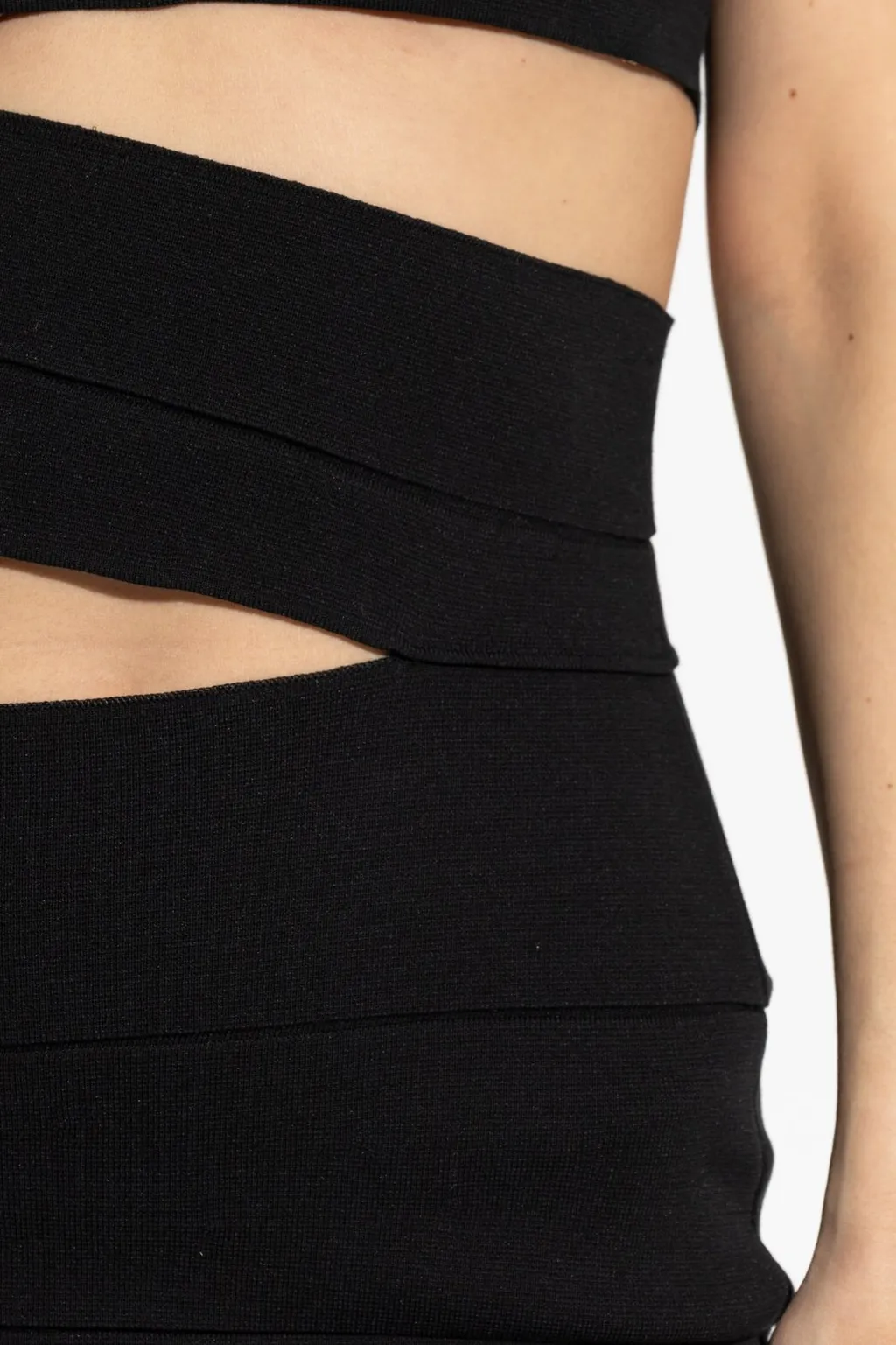 Bandage Knit Midi Dress