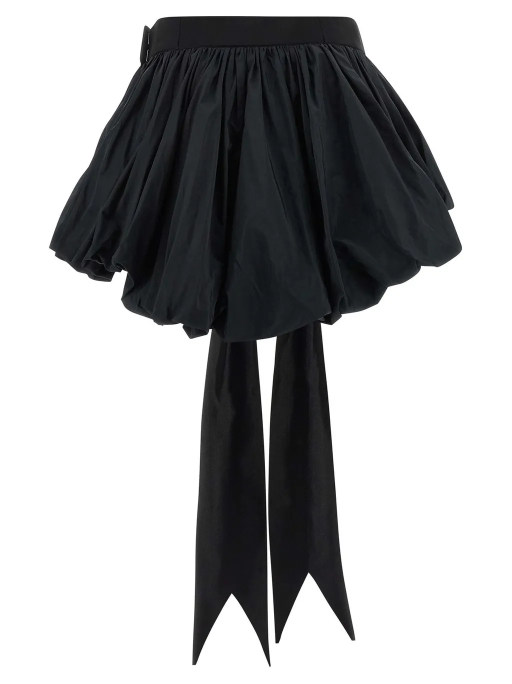 Bow-Detailed Mini Skirt