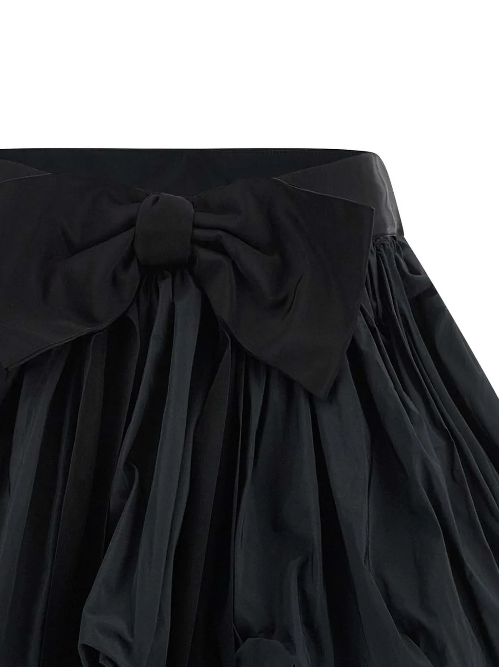 Bow-Detailed Mini Skirt