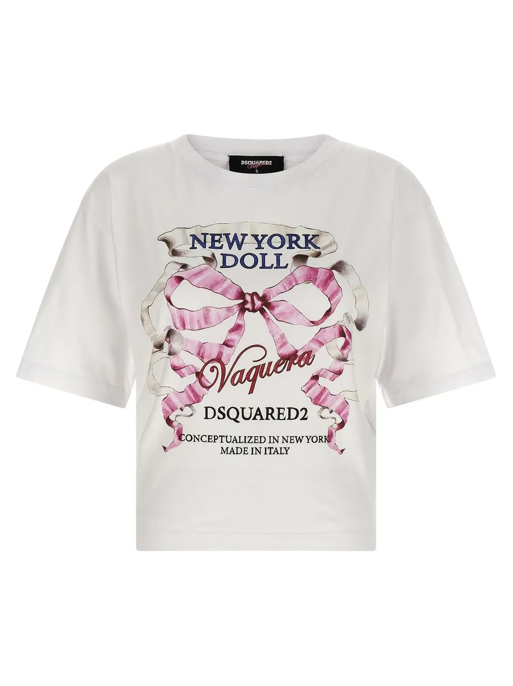 X Capsule Vaquera Graphic Printed Crewneck T-Shirt