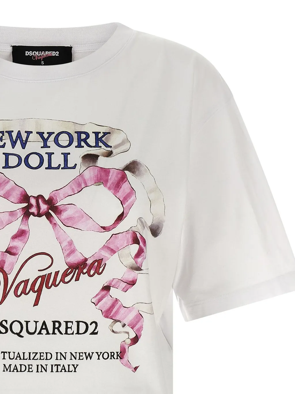 X Capsule Vaquera Graphic Printed Crewneck T-Shirt
